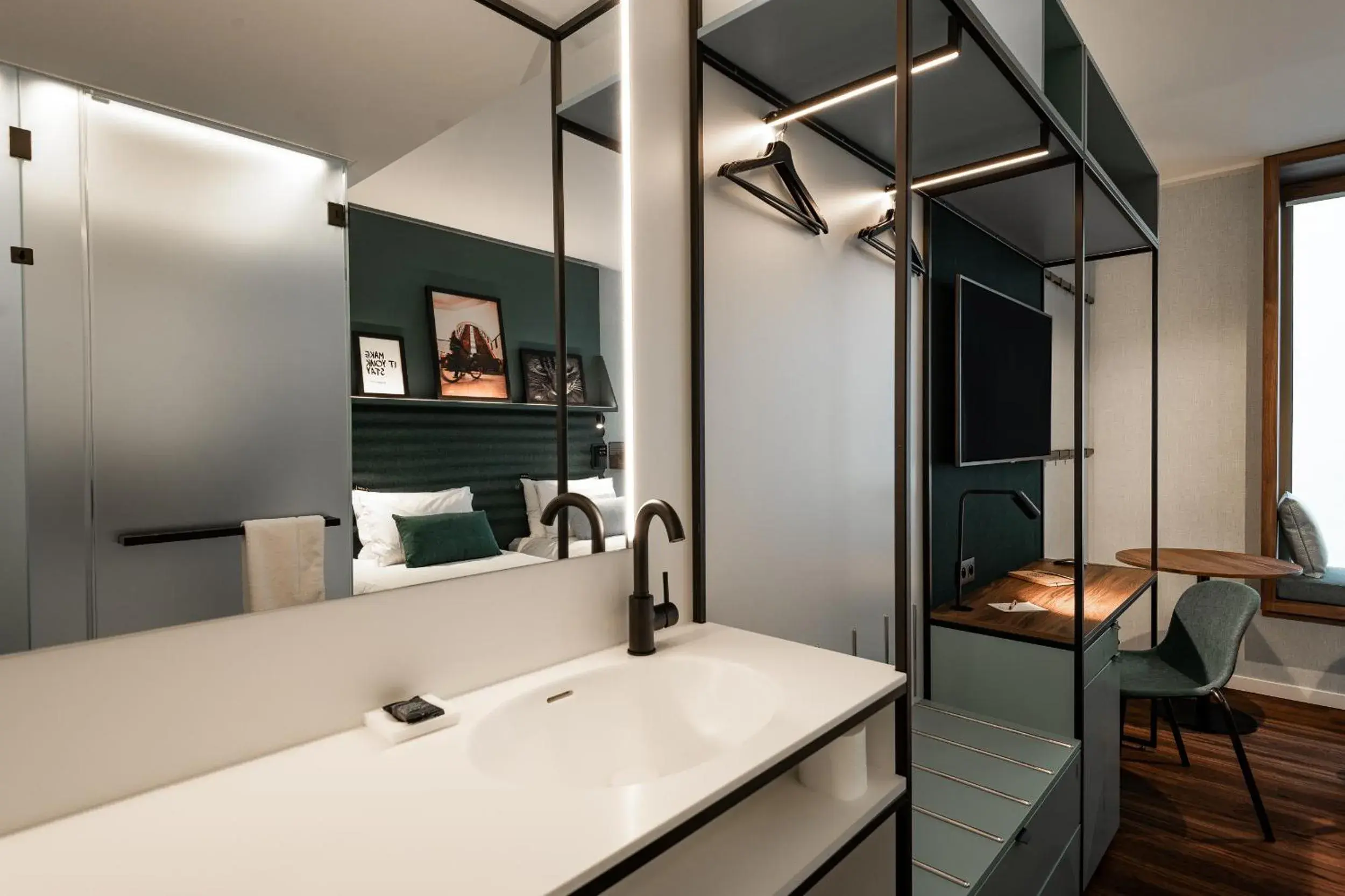 Twin Room in A-STAY Antwerp Twin Room in A-STAY Antwerp