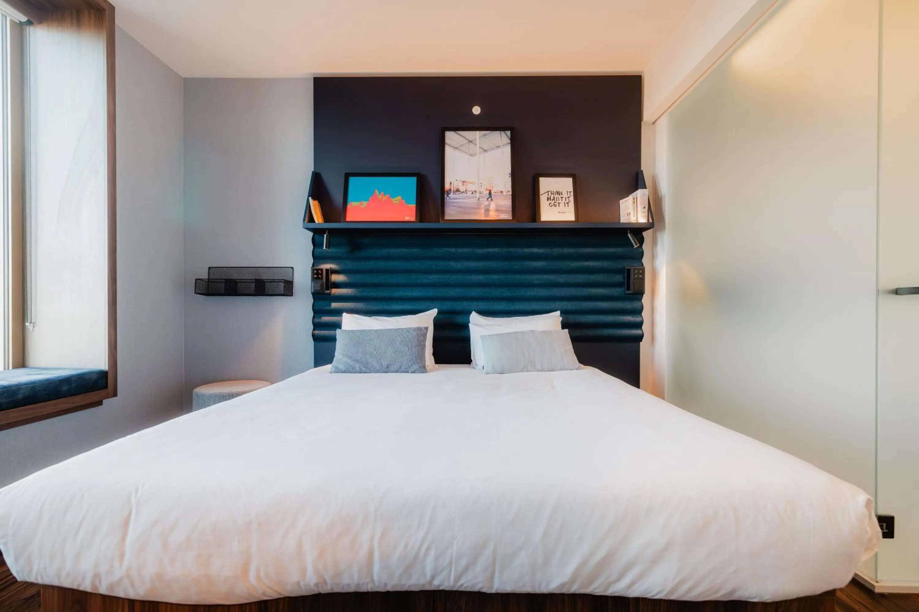 Bed in A-STAY Antwerp