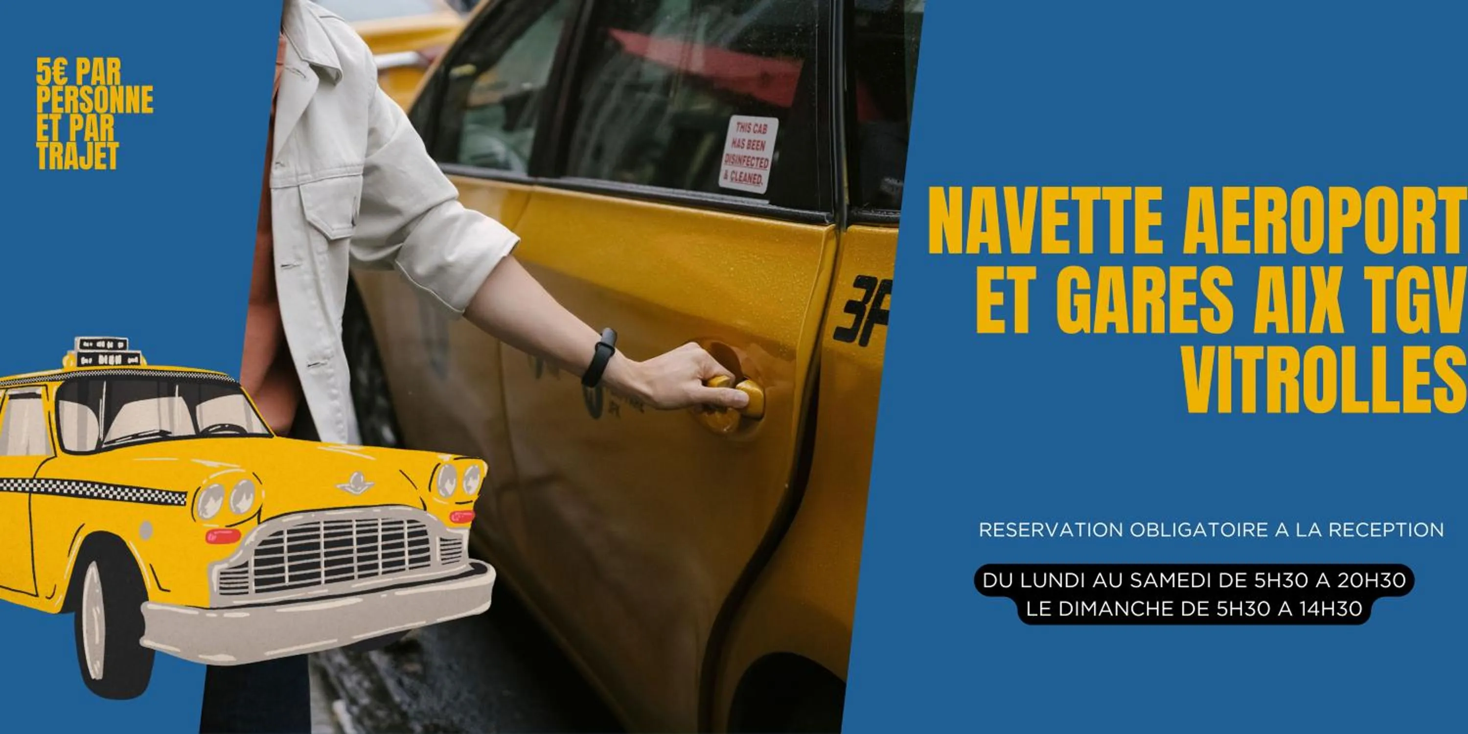 shuttle in Première Classe Aéroport Marseille