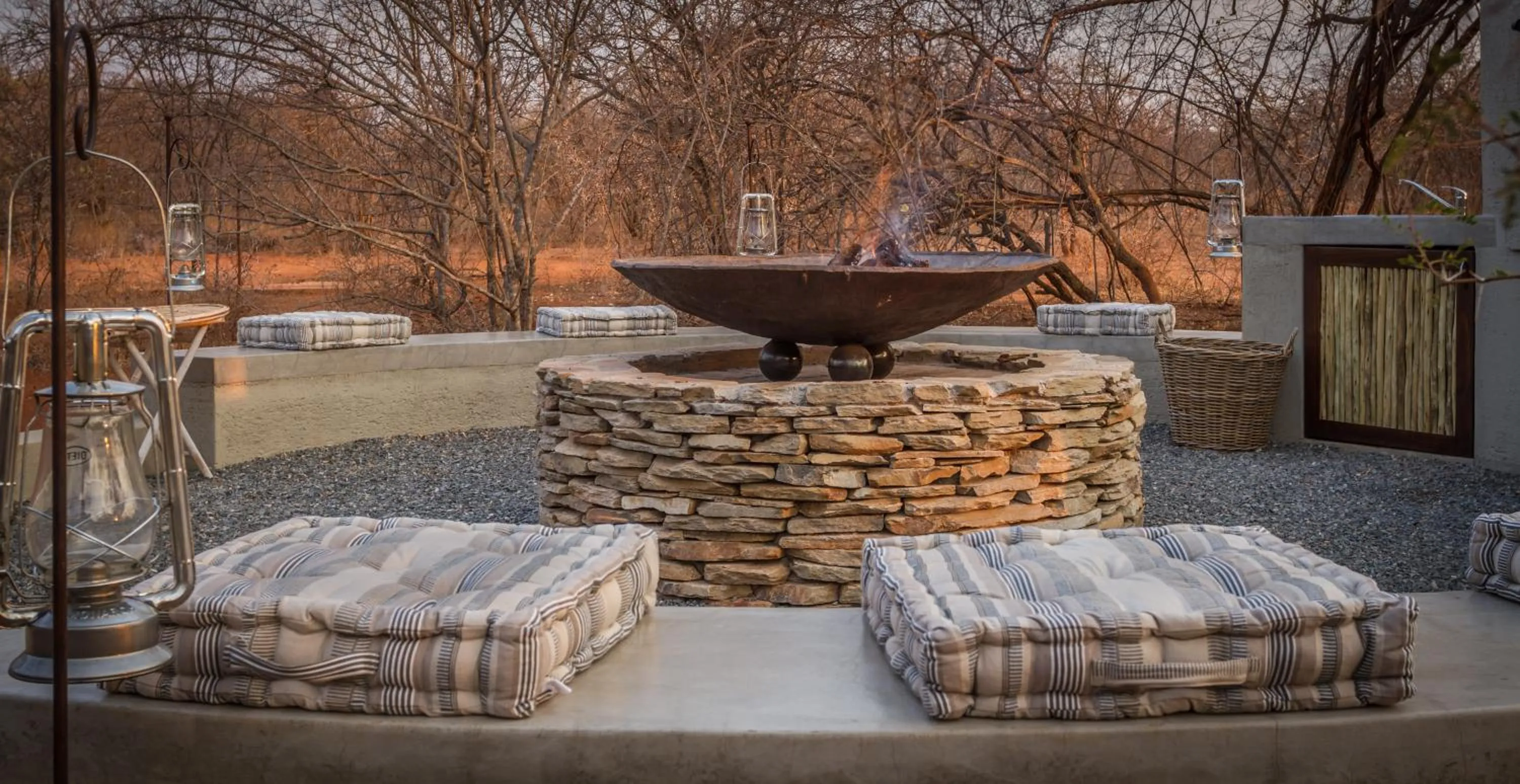 Natural landscape in Ukuthula Bush Lodge