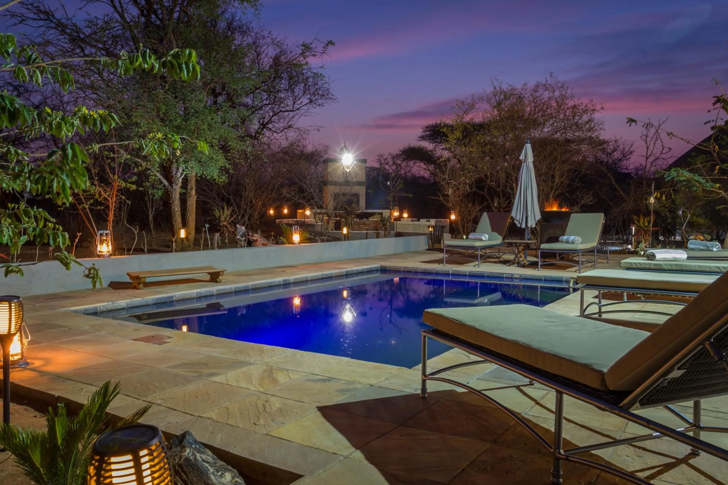 Night in Ukuthula Bush Lodge