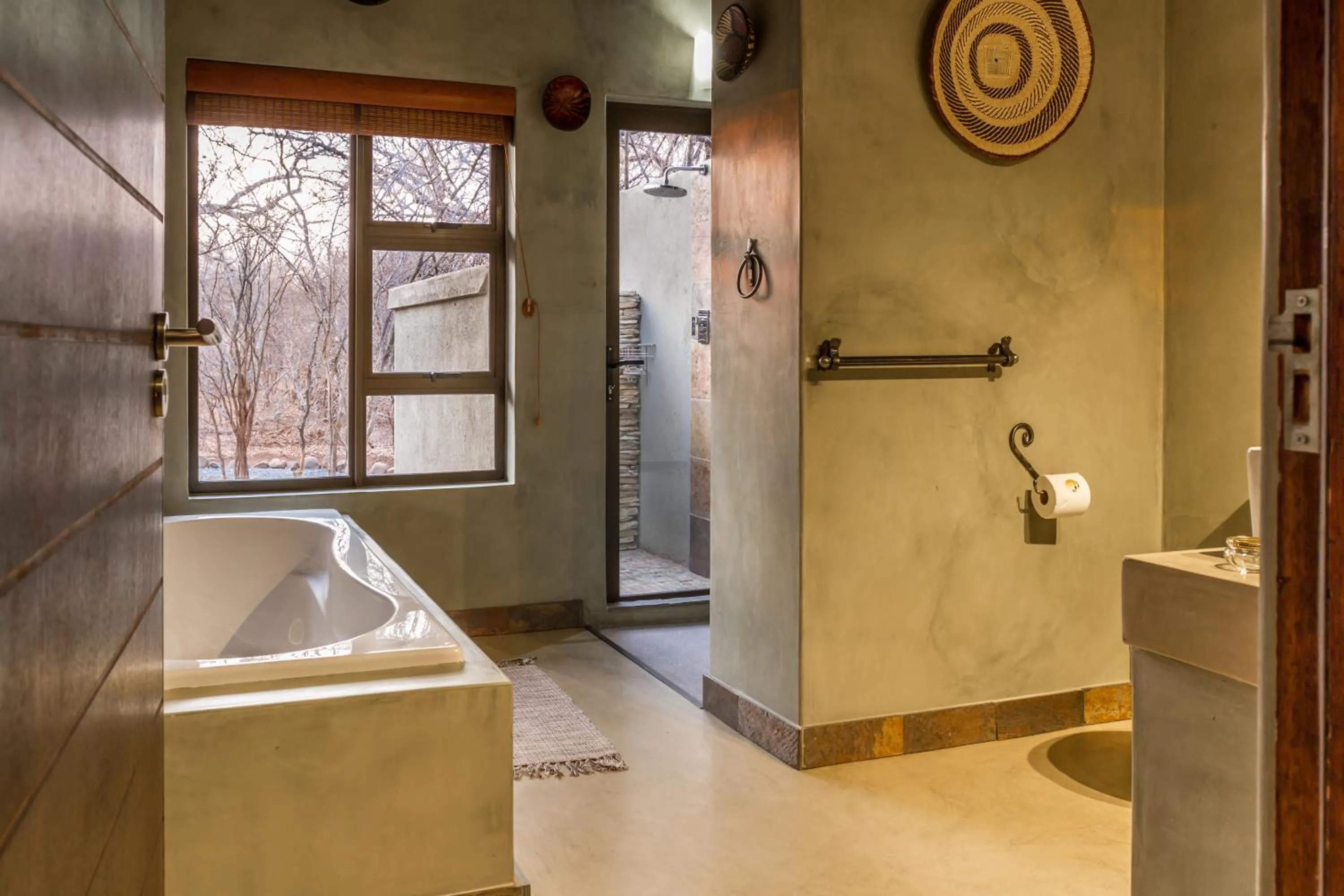 Bathroom in Ukuthula Bush Lodge