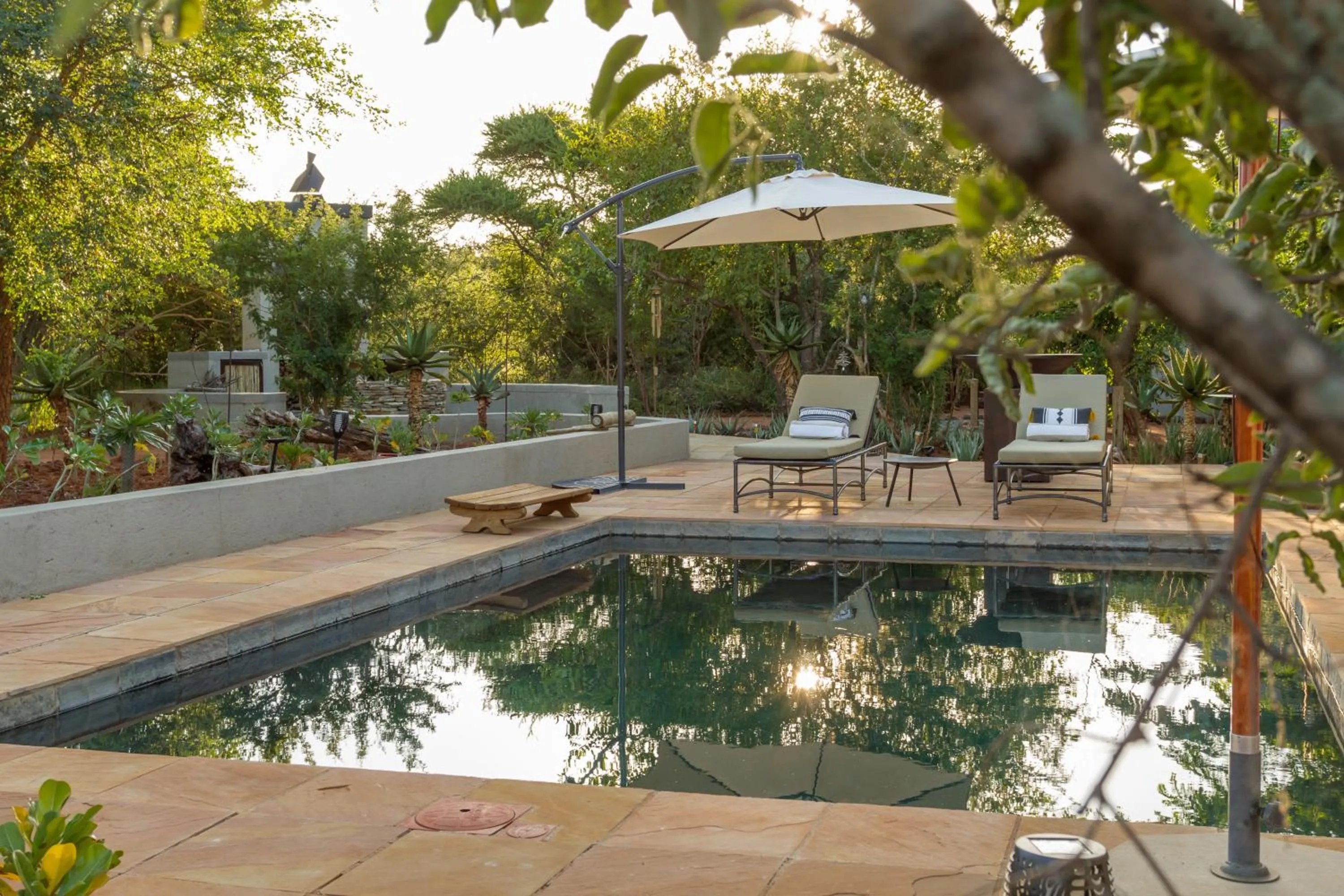 Natural landscape in Ukuthula Bush Lodge