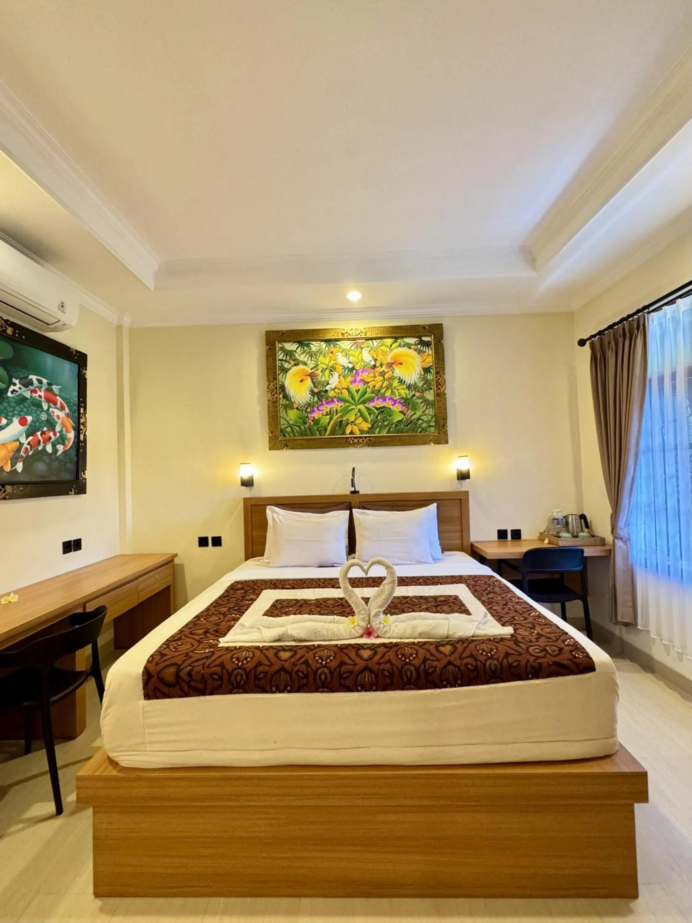 Bed in Danasari Homestay