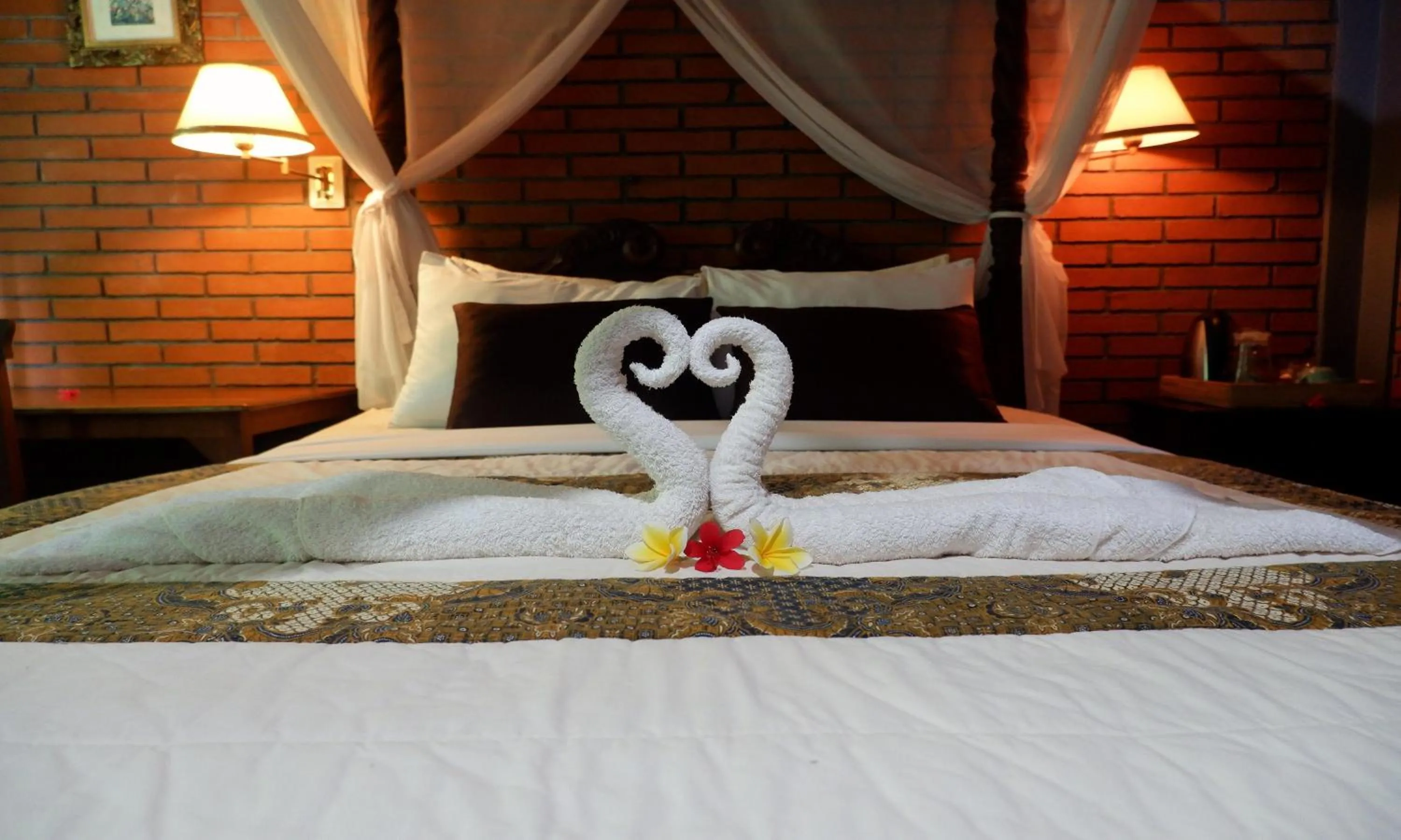 Bed in Danasari Homestay