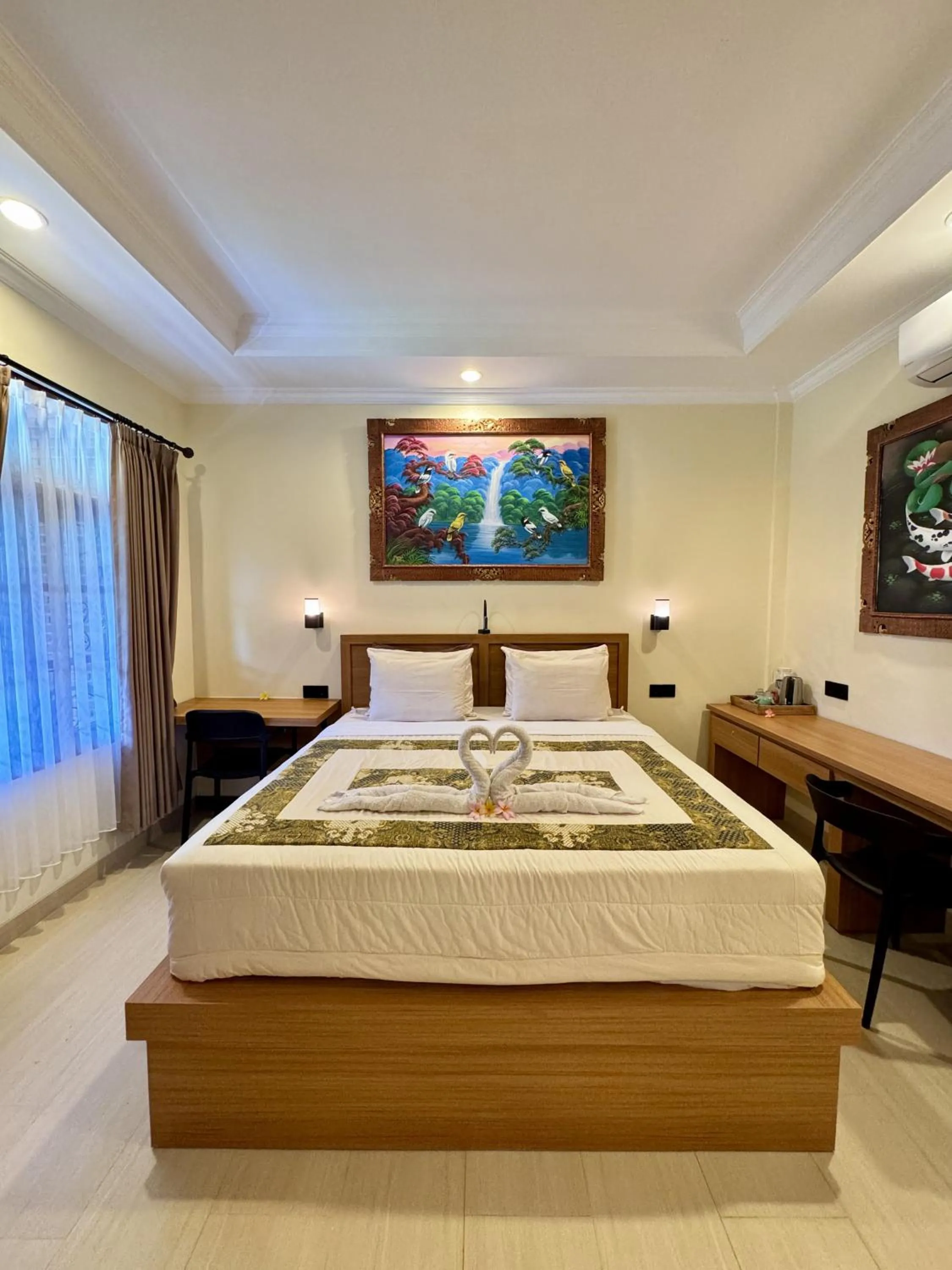 Bed in Danasari Homestay