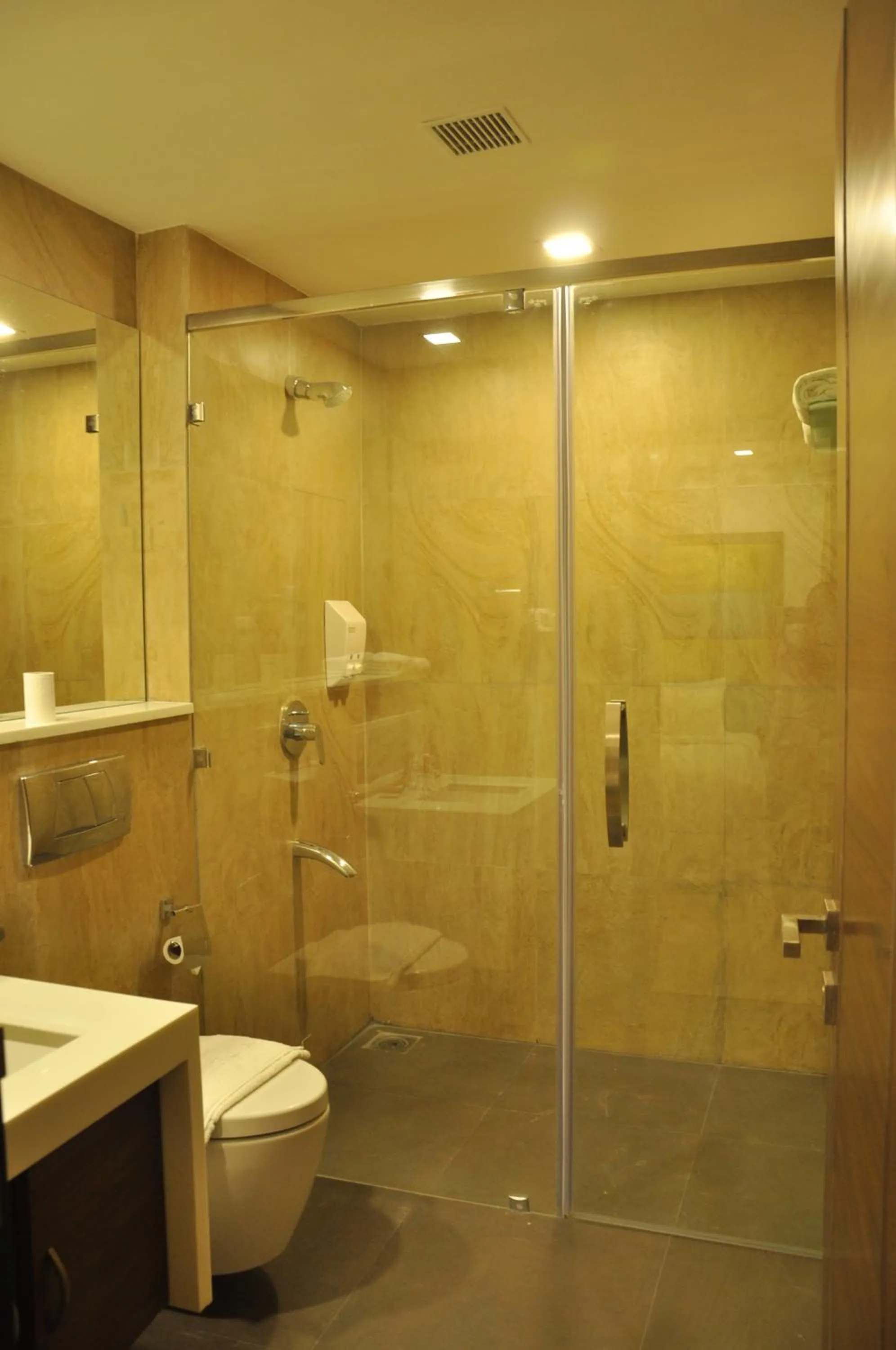 Bathroom in La Woods Hotel