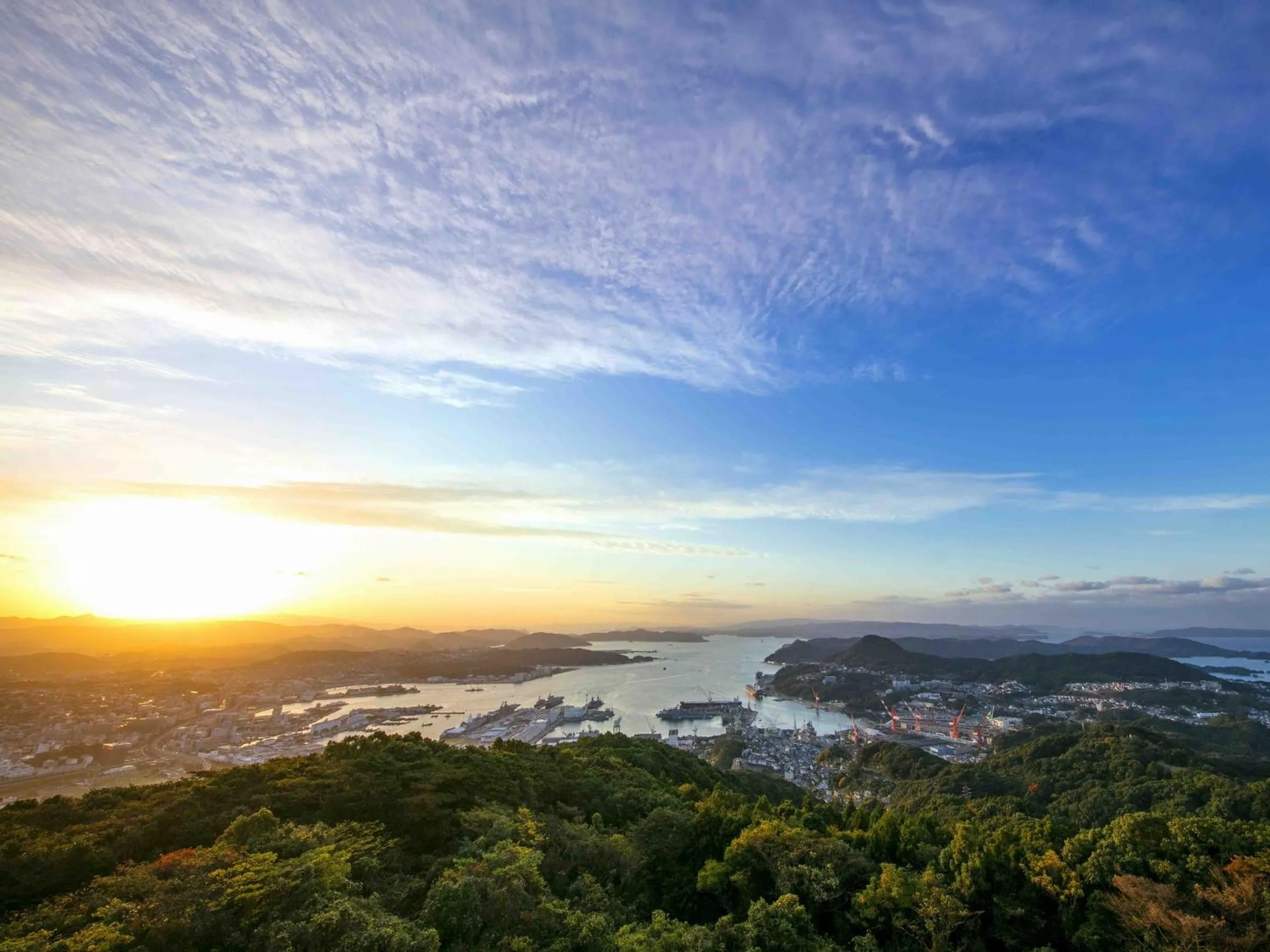 Natural landscape in Yumihari-no-Oka Hotel