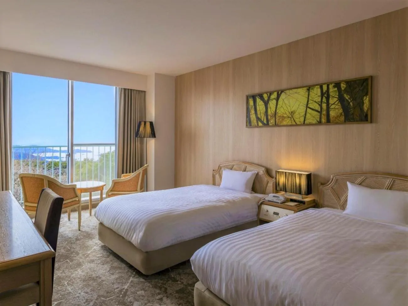 Photo of the whole room, Bed in Yumihari-no-Oka Hotel