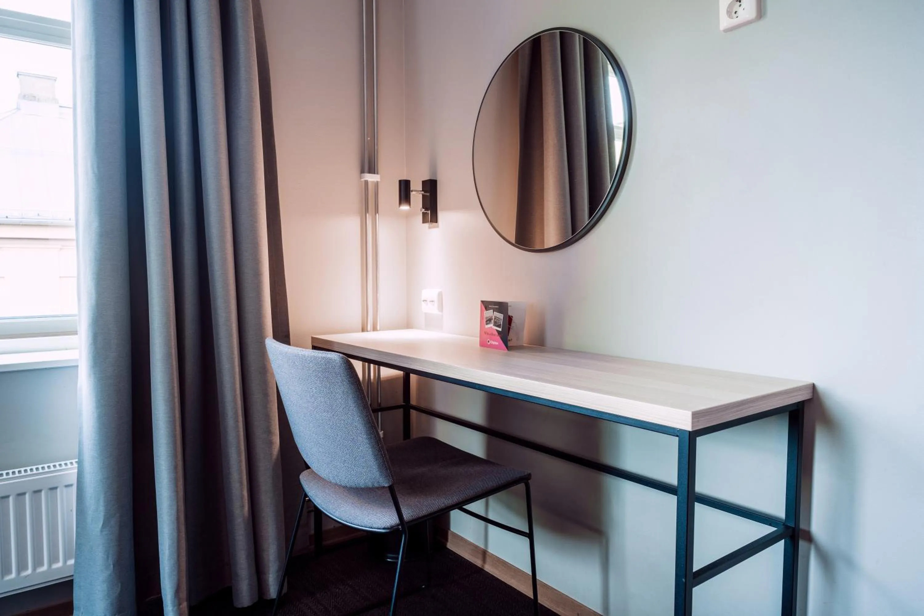 Seating area in Citybox Oslo