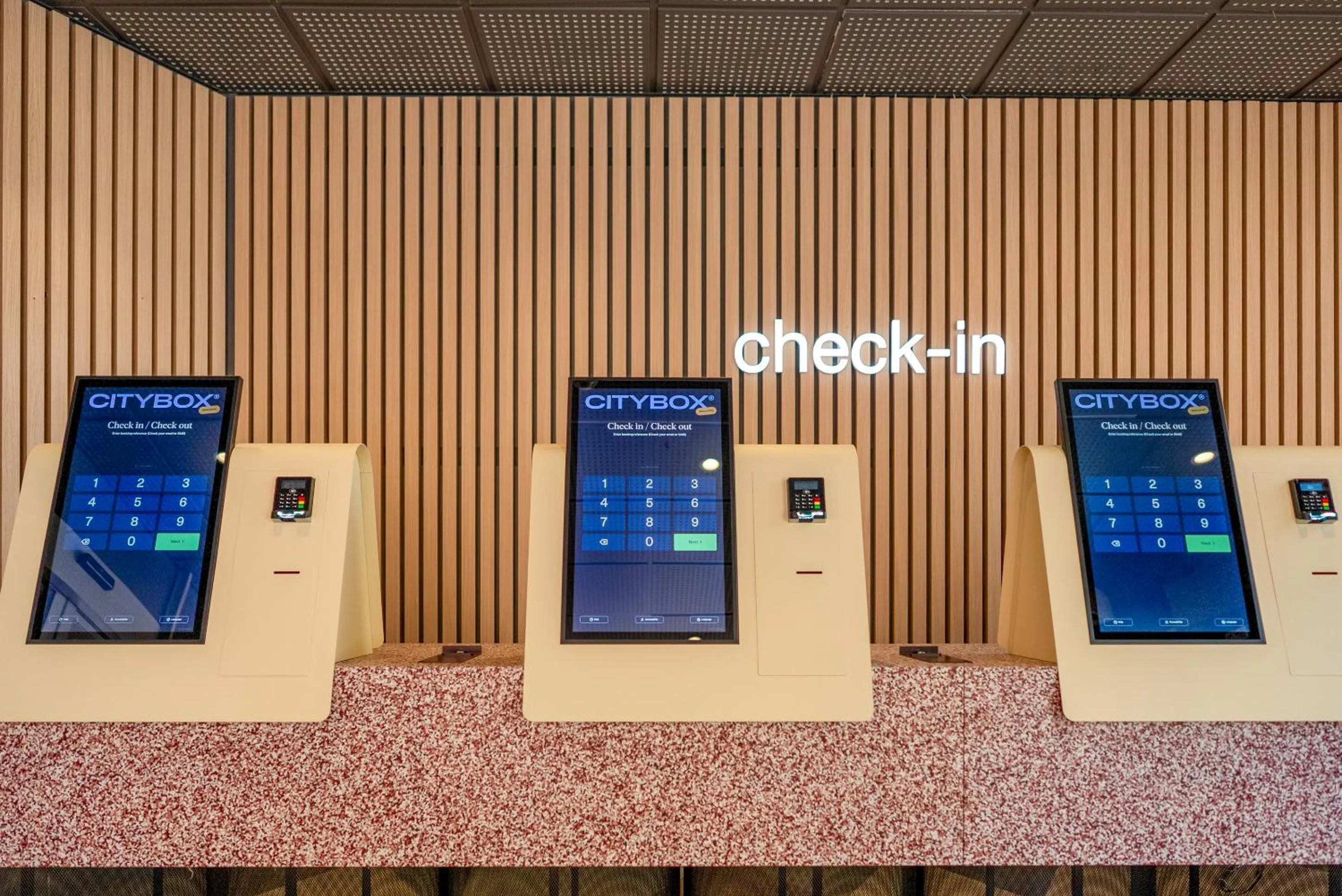 Lobby or reception in Citybox Oslo