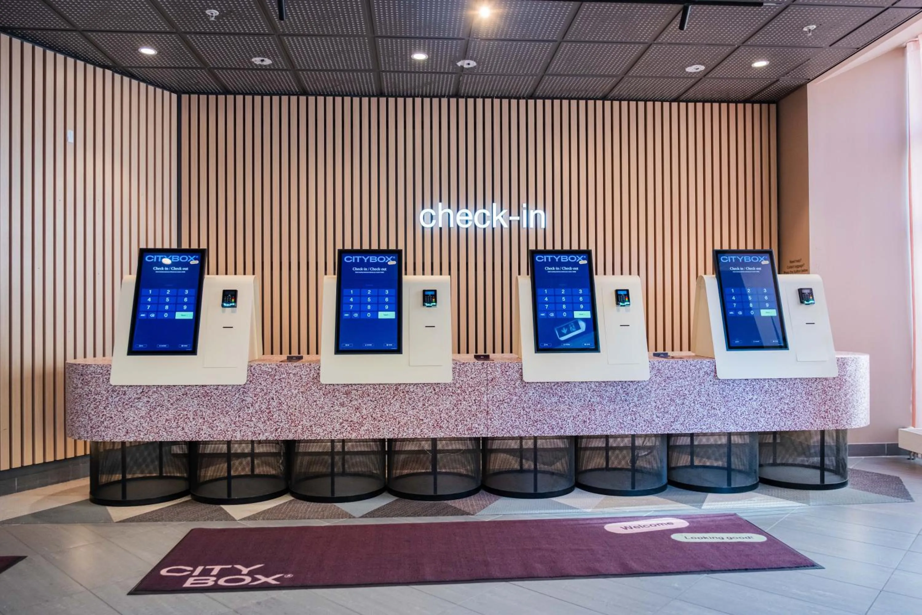 Lobby or reception in Citybox Oslo