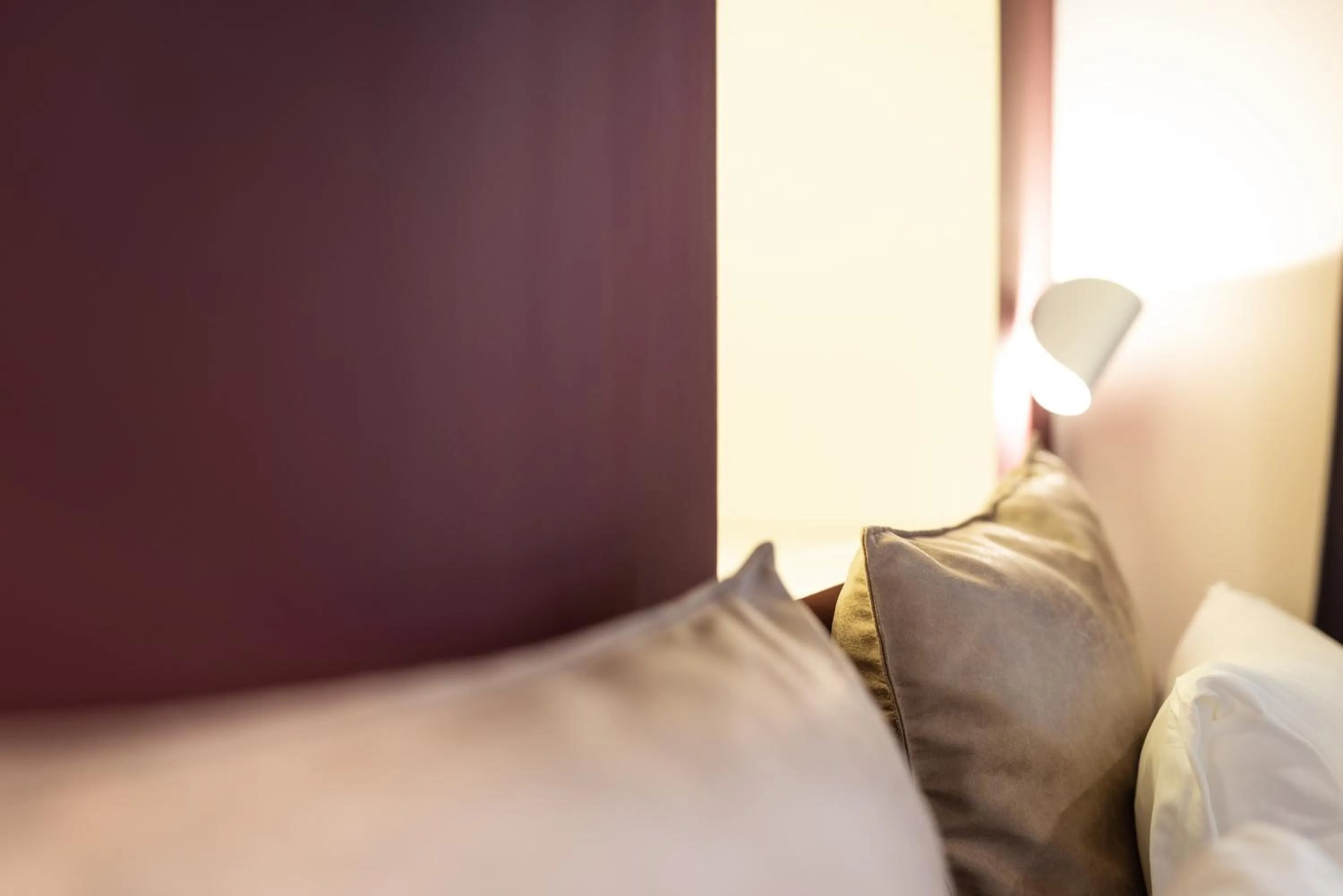 Decorative detail, Bed in BEIGE ET BLE' GuestHouse