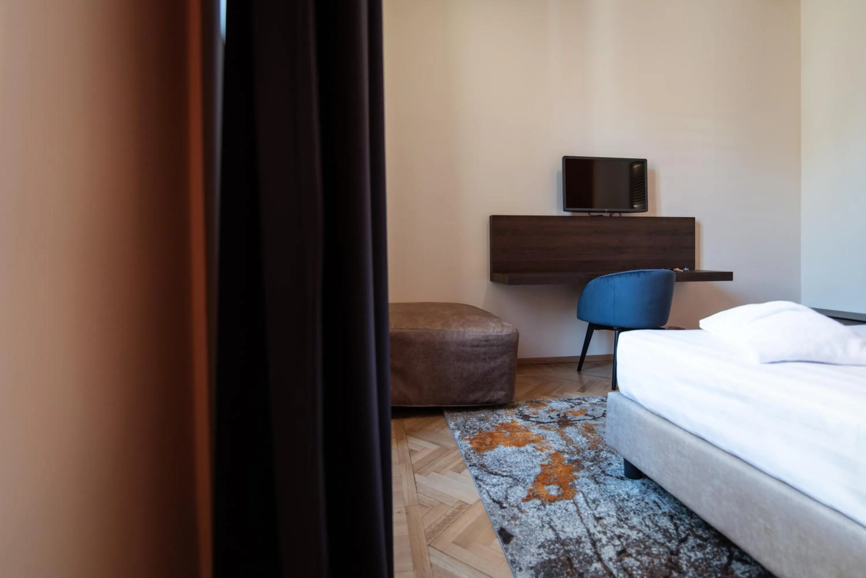 Bed in BEIGE ET BLE' GuestHouse