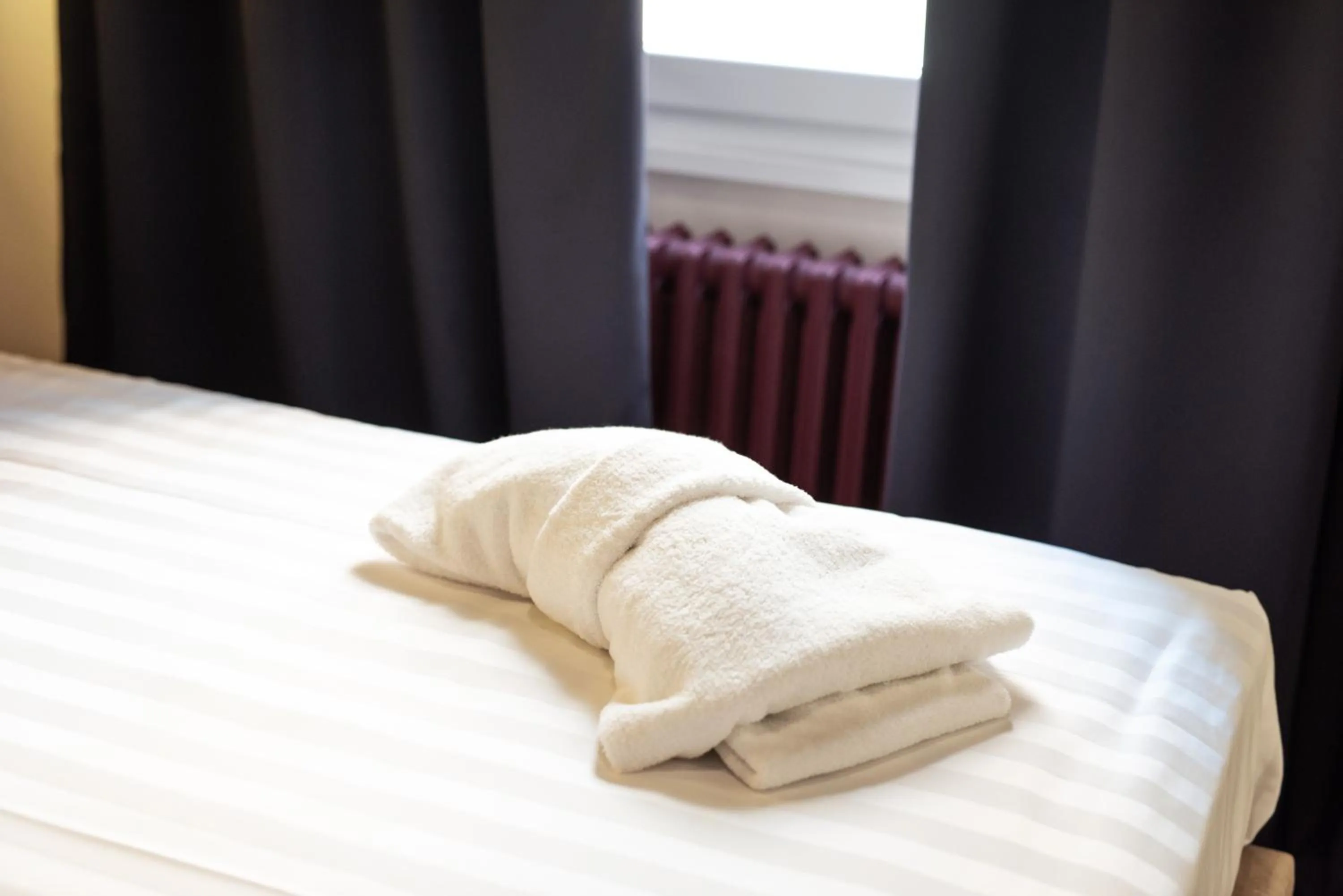 Bed in BEIGE ET BLE' GuestHouse