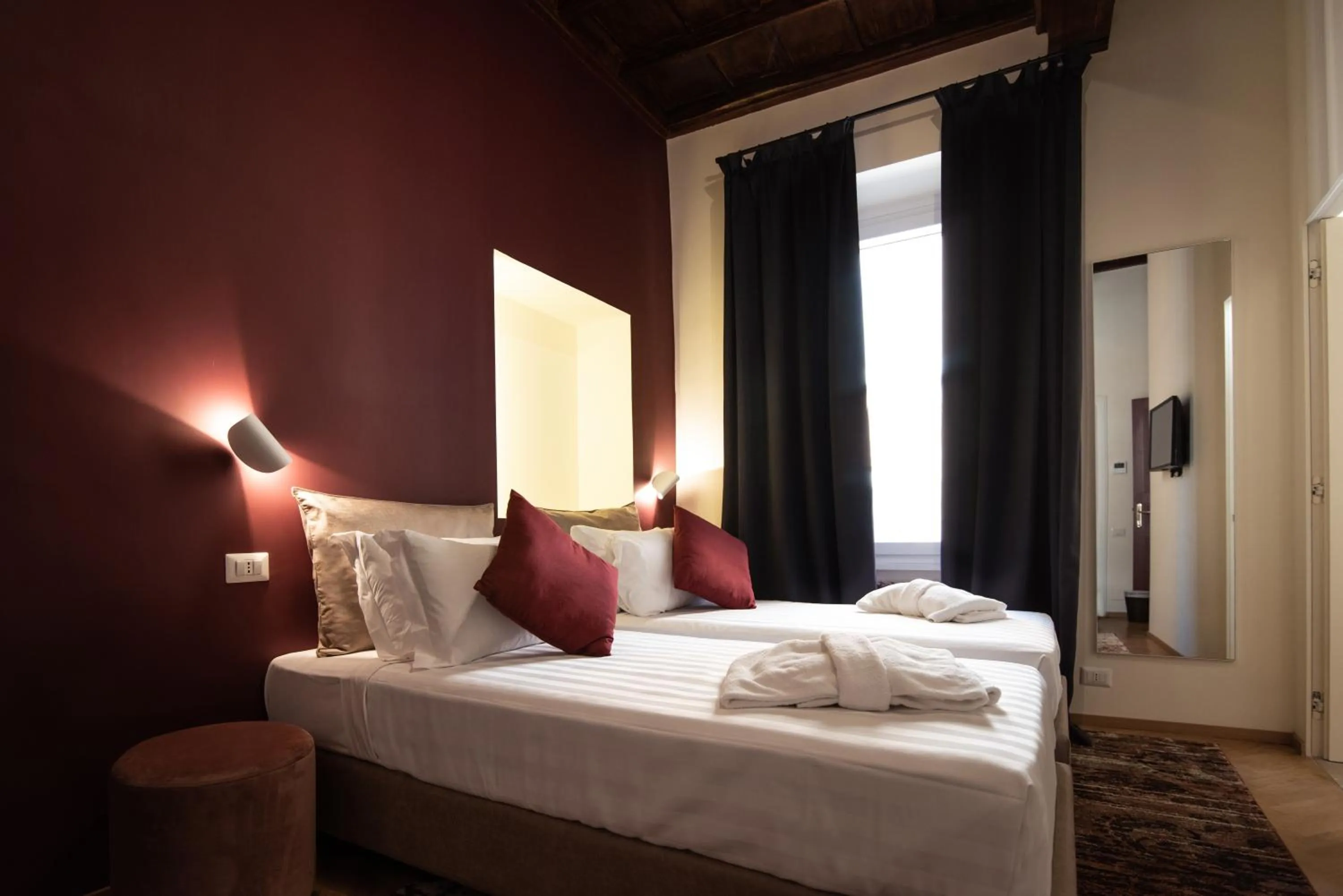 Bed in BEIGE ET BLE' GuestHouse