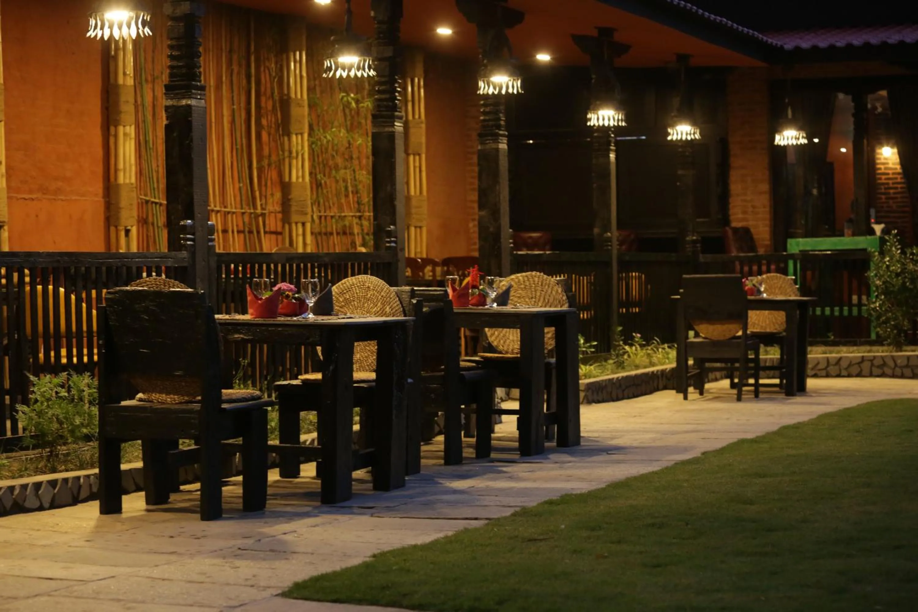 Garden in Hotel Heritage