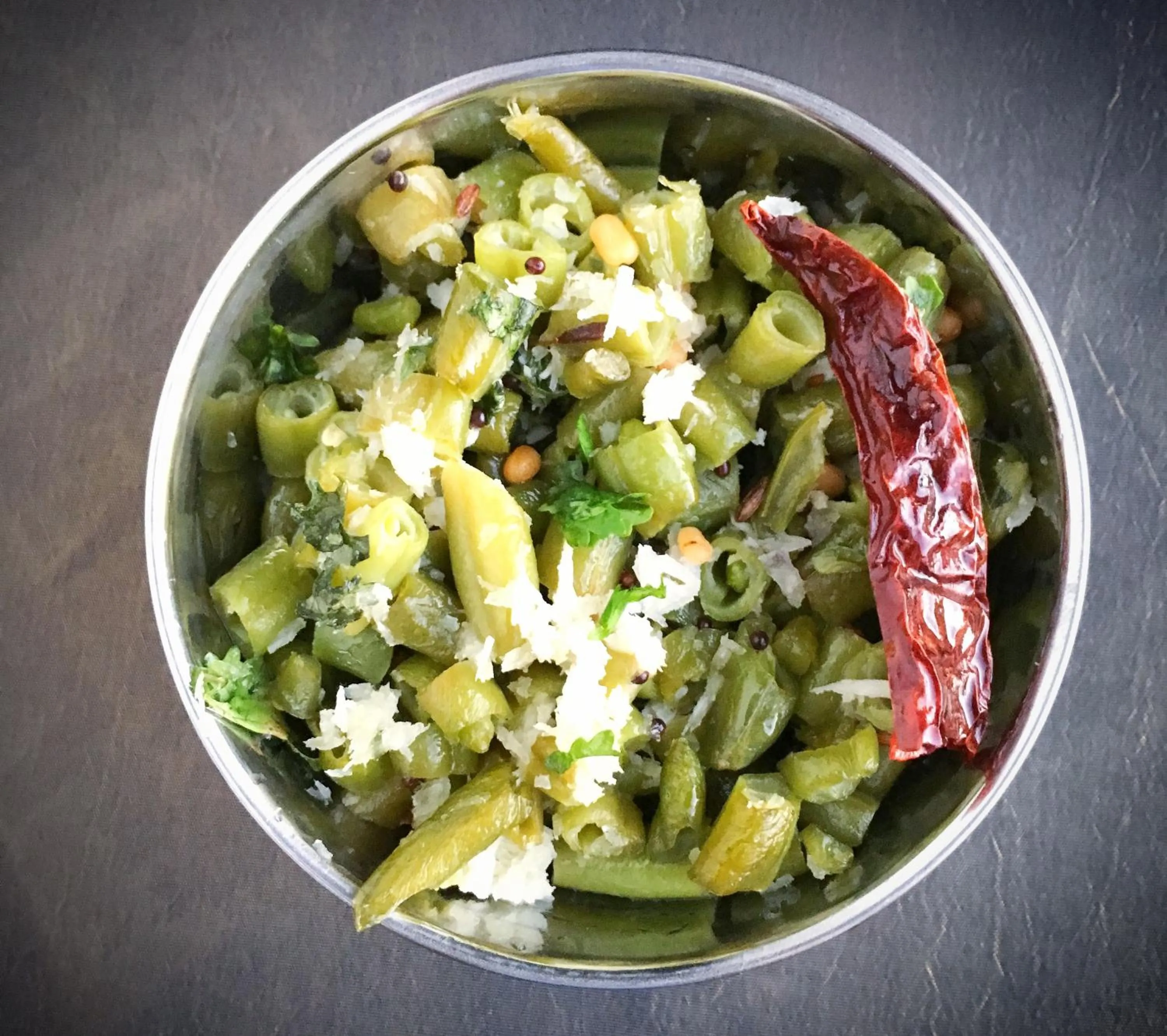 Food close-up in Our Native Village