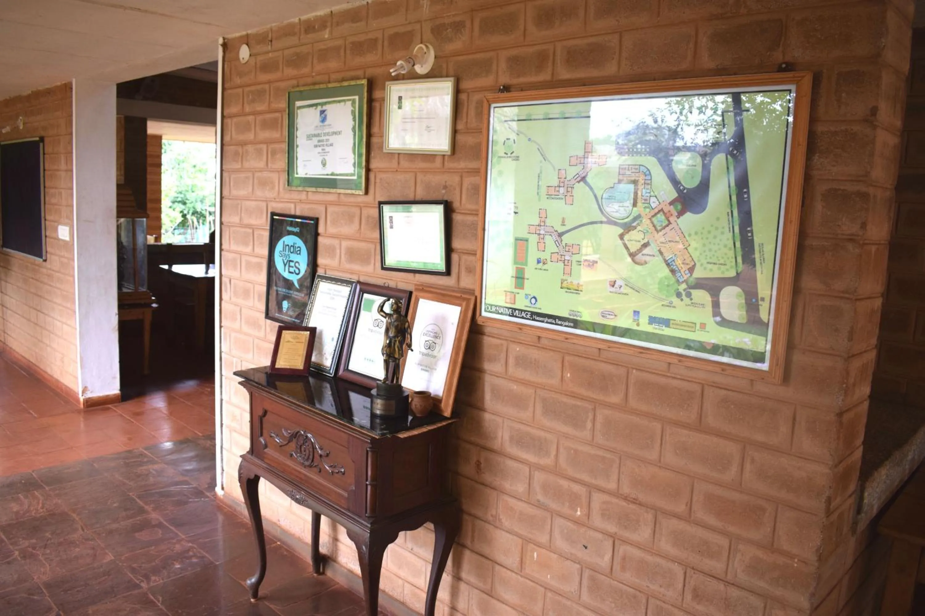 Property building in Our Native Village