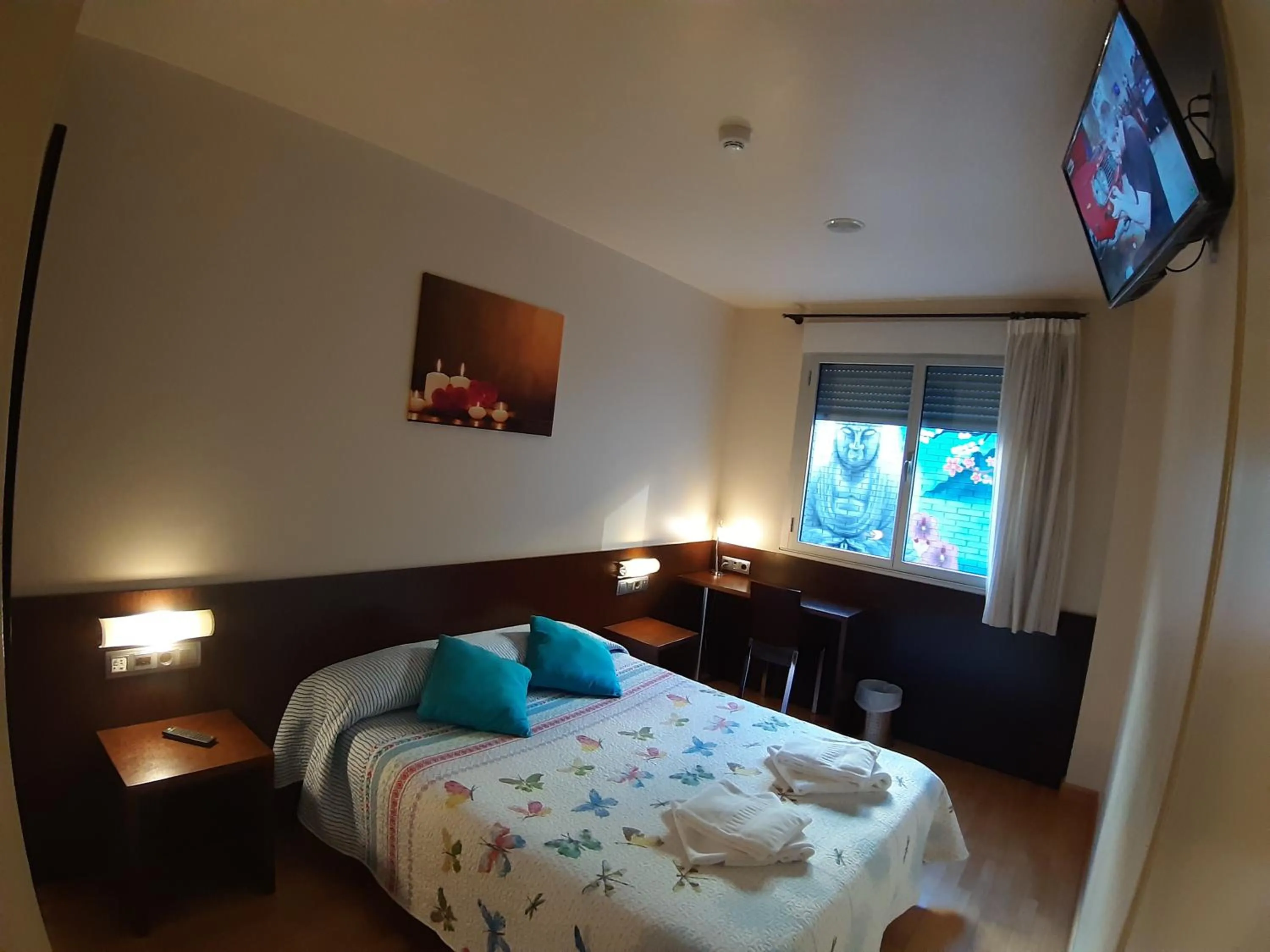 Photo of the whole room, Bed in Hostal Nirvana