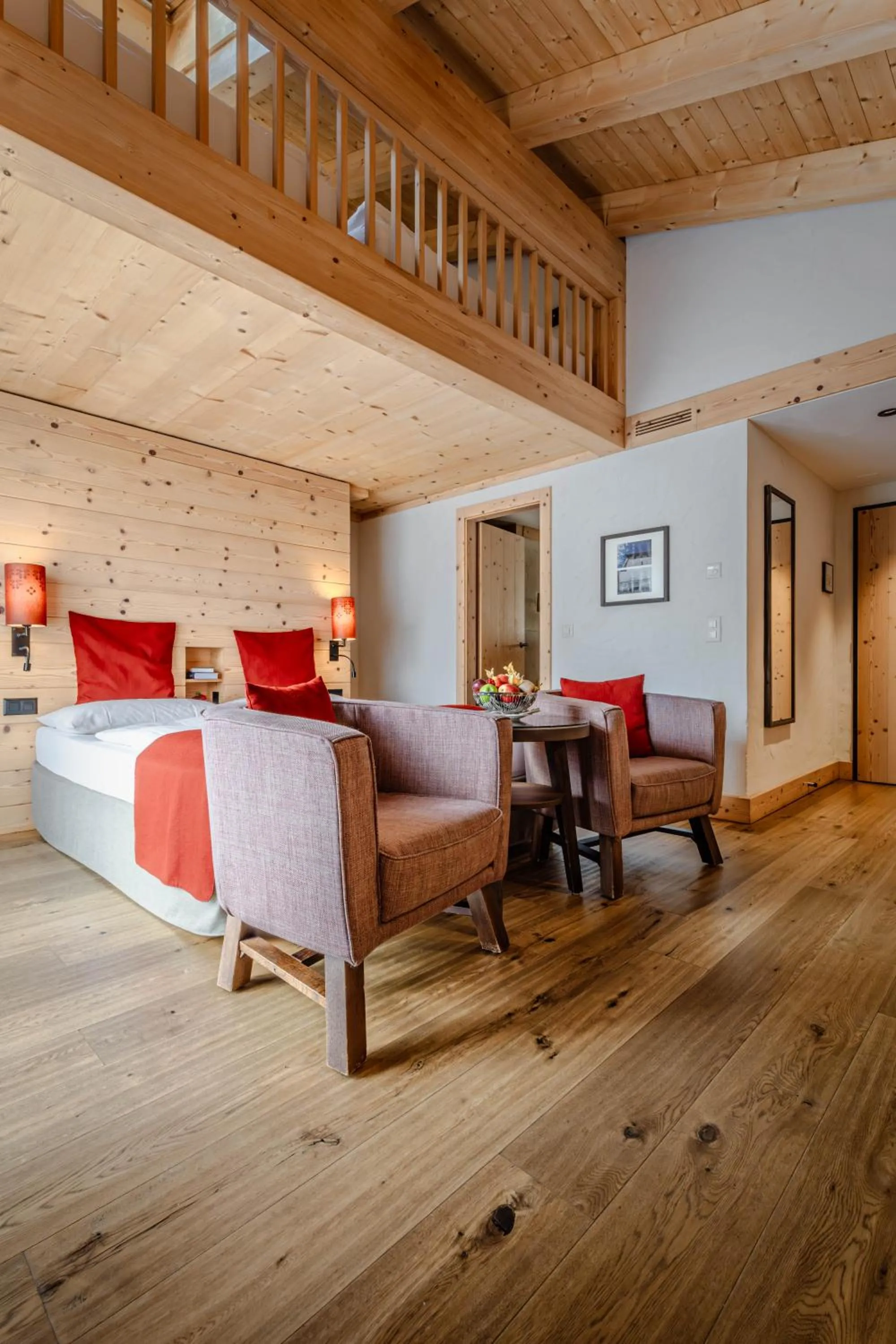 Photo of the whole room, Bed in Hotel Spitzhorn Superieur