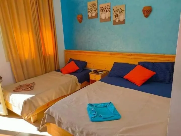 Bed in Dahab Beach Lodge