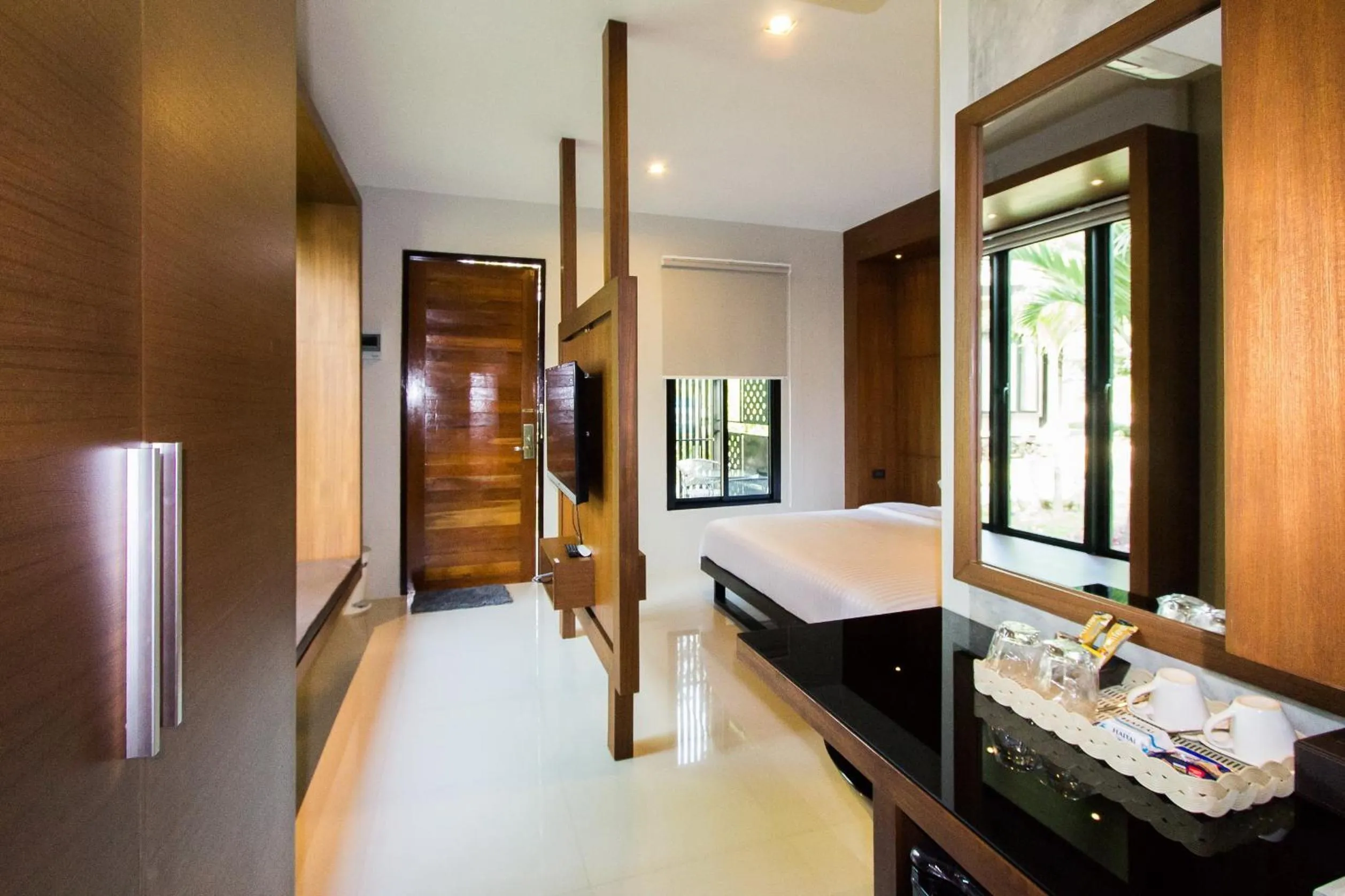 Decorative detail, Bed in Sunshine Paradise Resort