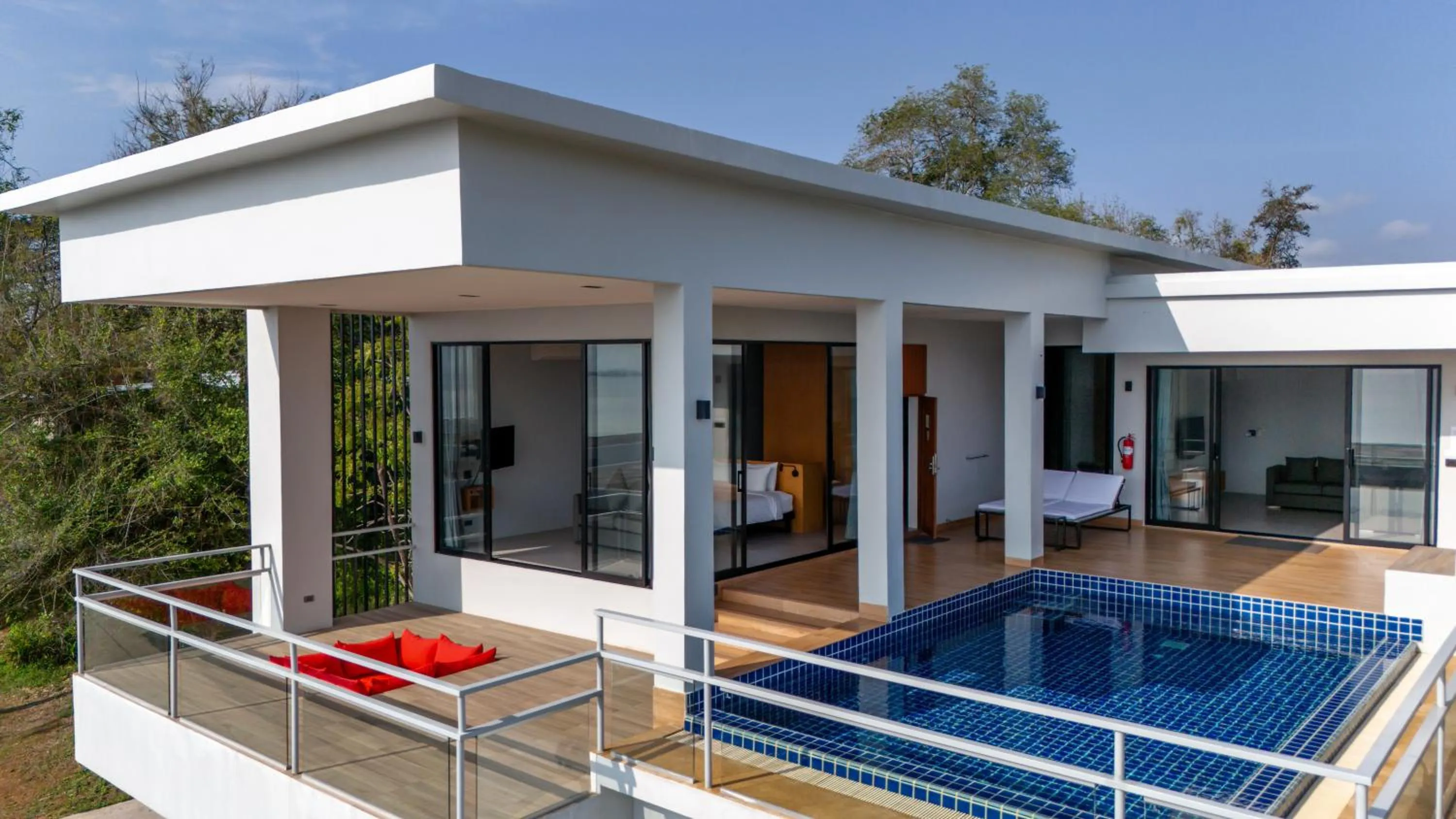 Pool view in Sunshine Paradise Resort