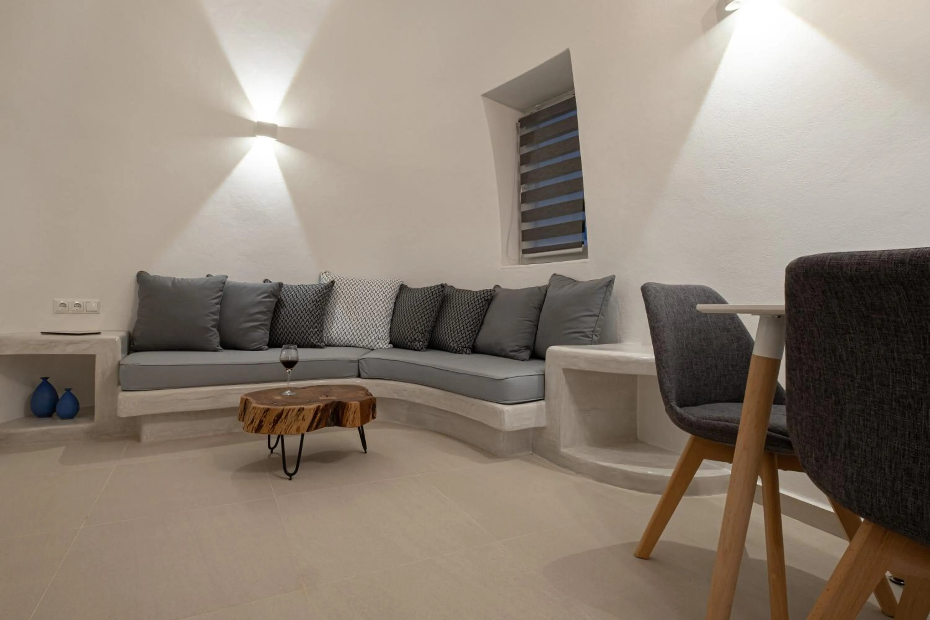 Living room in Santoterra Antigua Suites