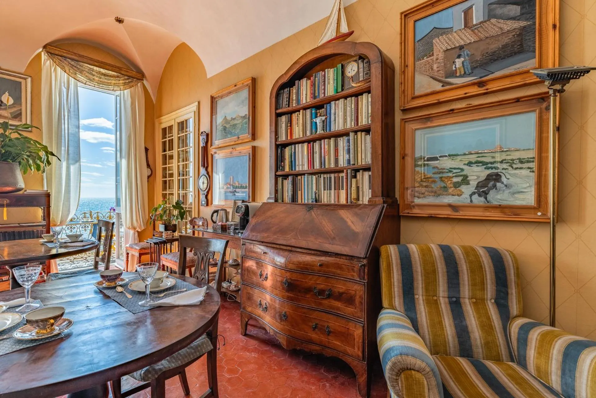 Living room in Casa d'artista - Camere in residenza di Charme