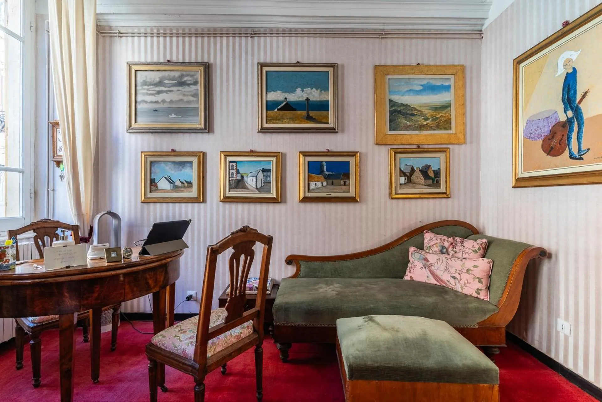 Living room in Casa d'artista - Camere in residenza di Charme