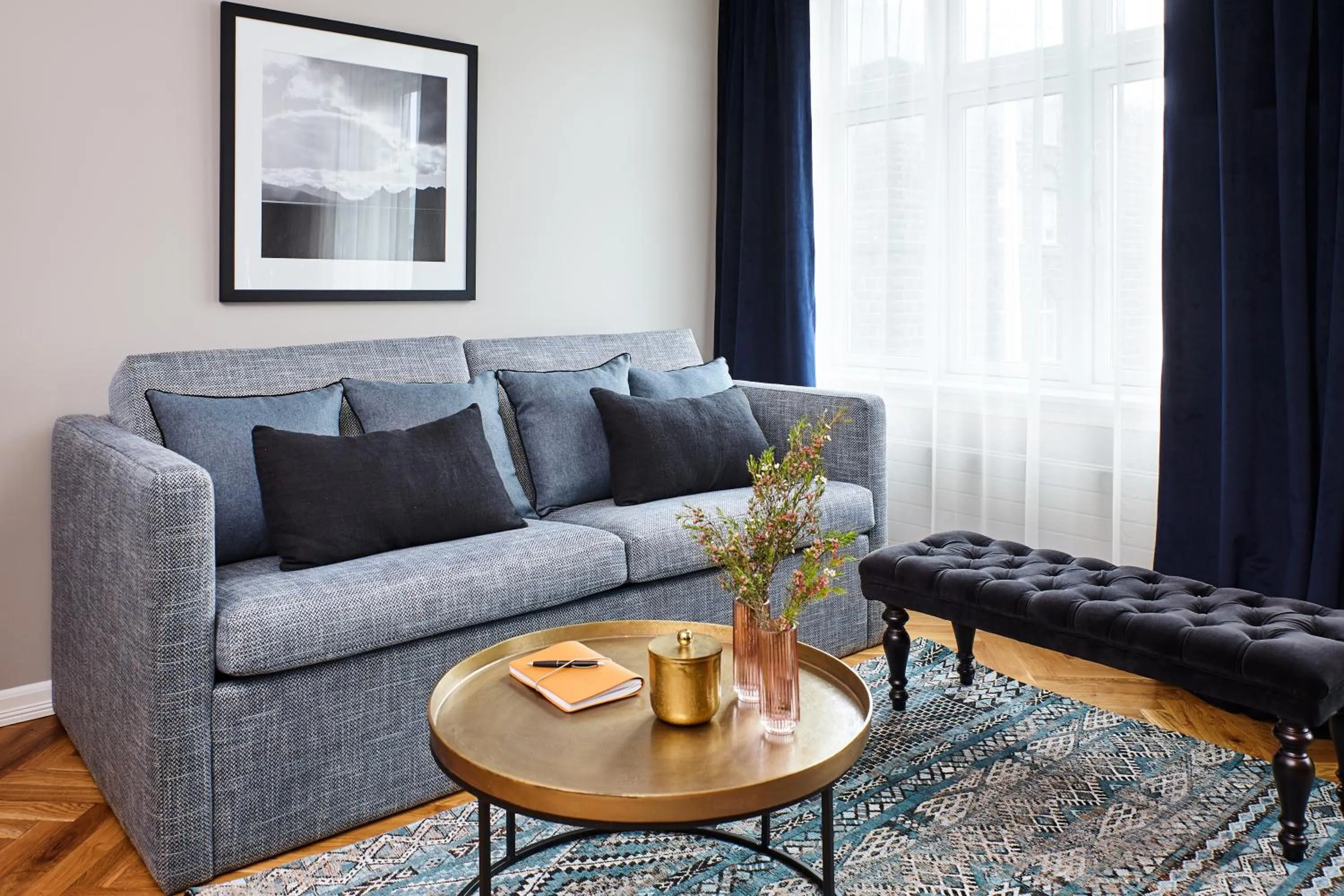 Seating area in Kvosin Downtown Hotel