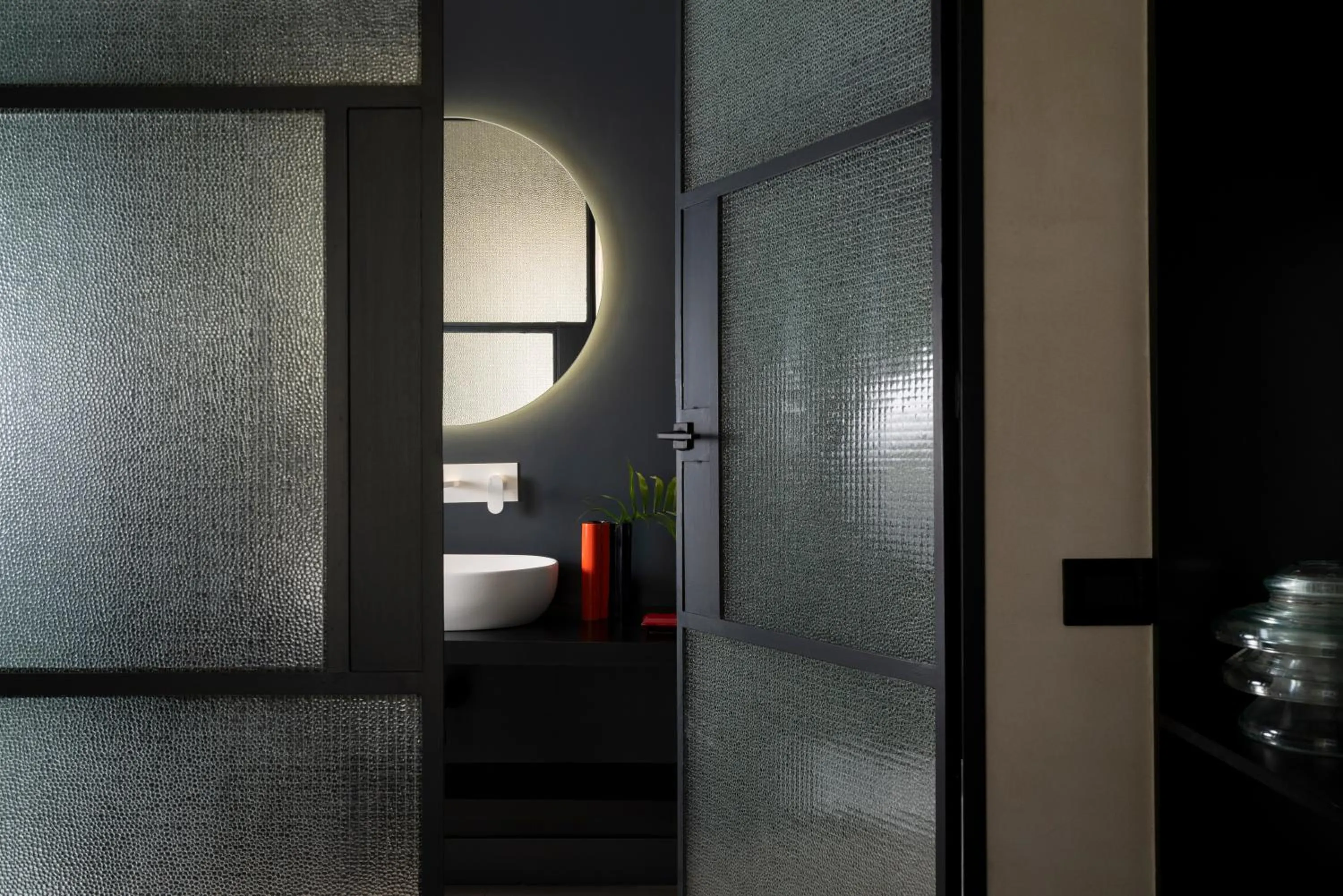 Bathroom, Bed in Casa Pacifico Napoli