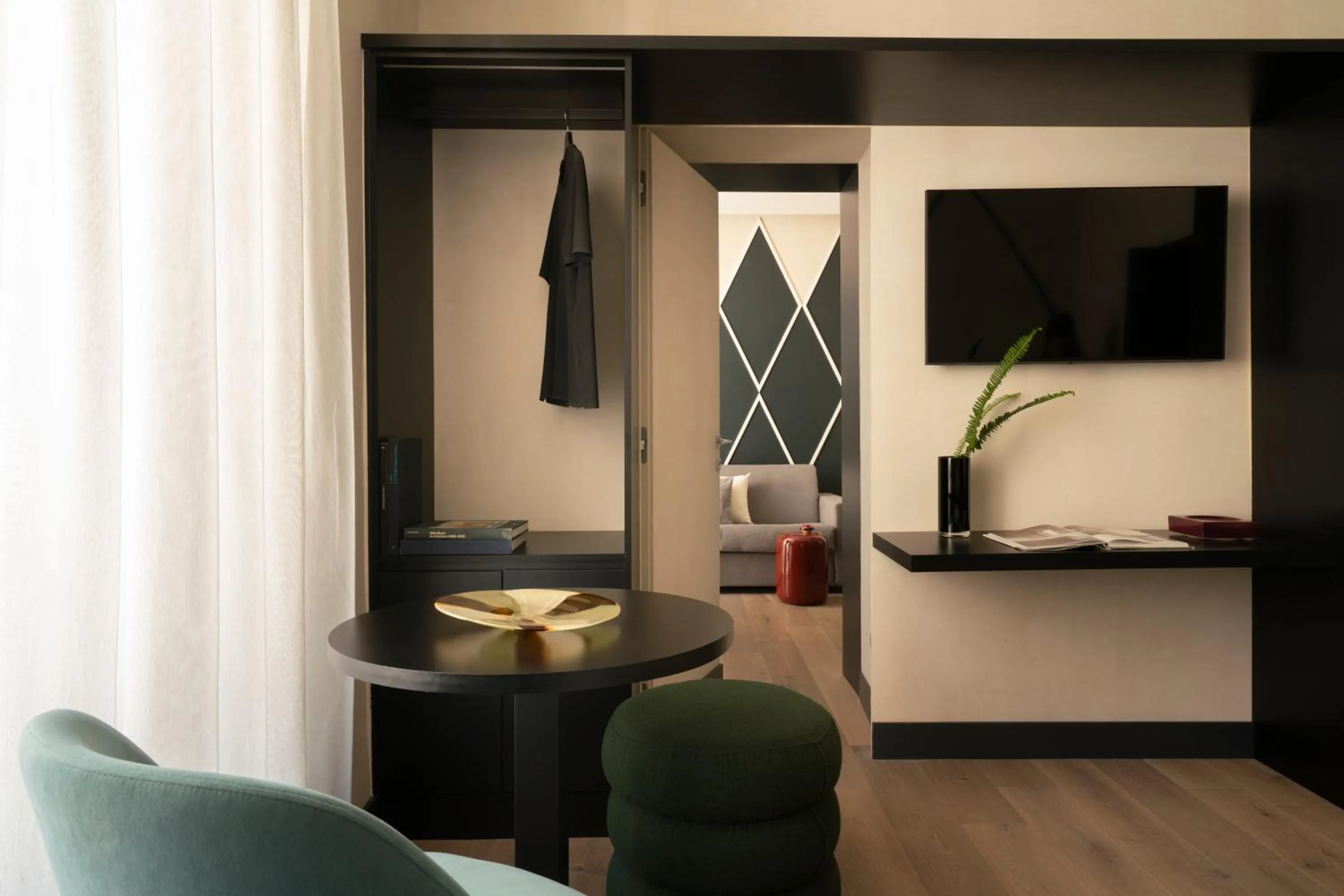 Seating area in Casa Pacifico Napoli