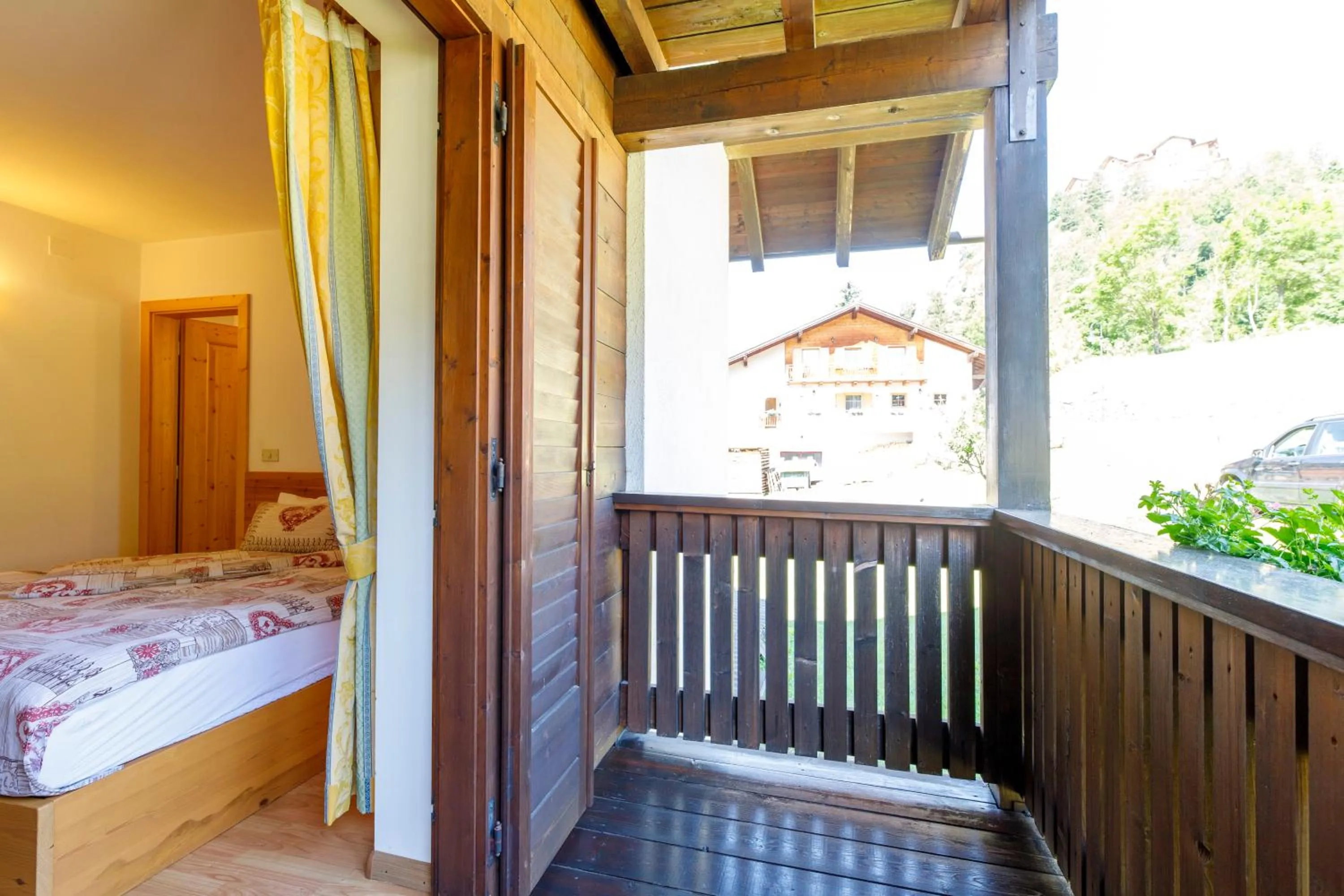 Balcony/Terrace, Bed in B&B Seppi
