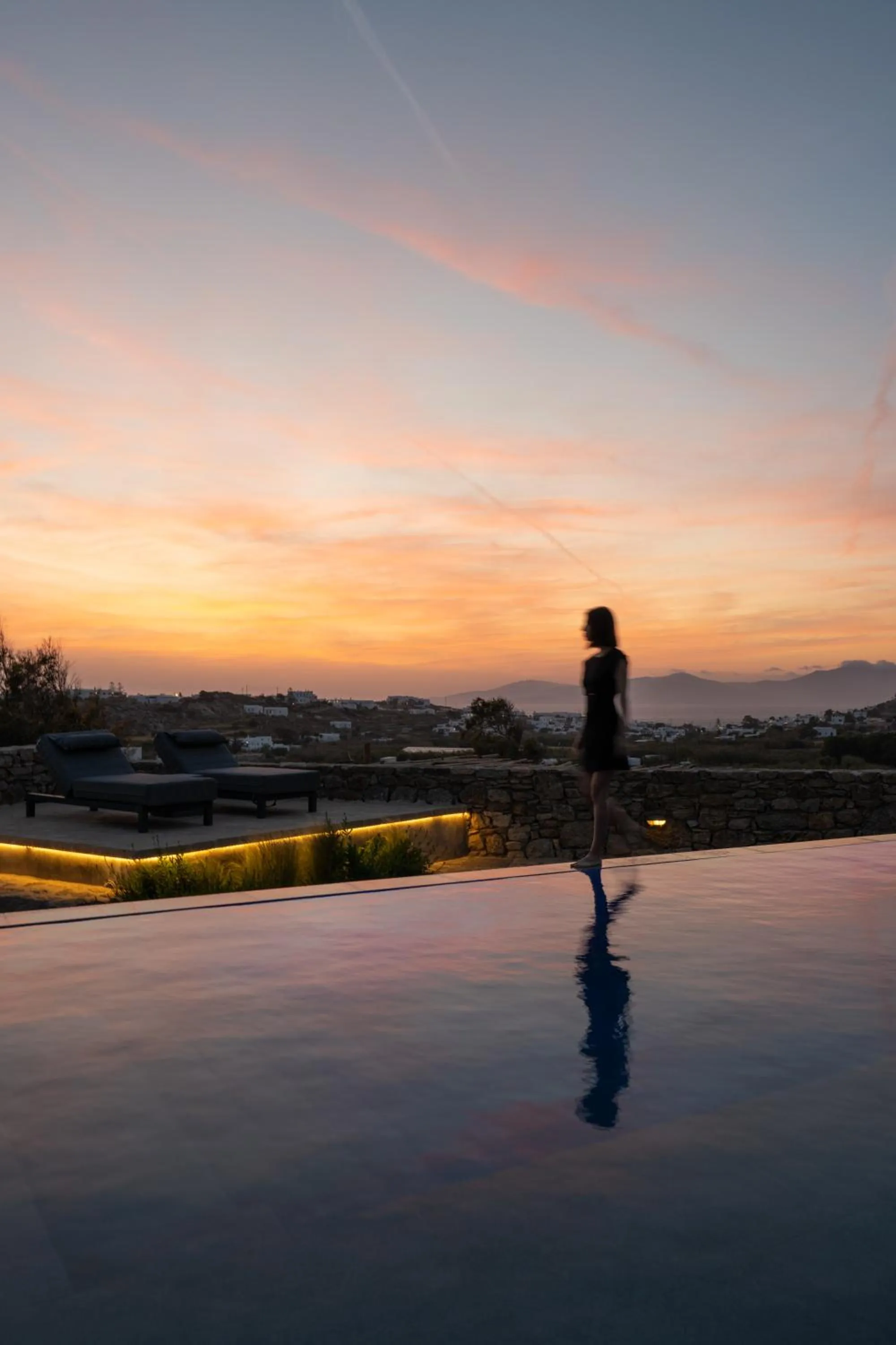 Sea view in Ikies of Mykonos