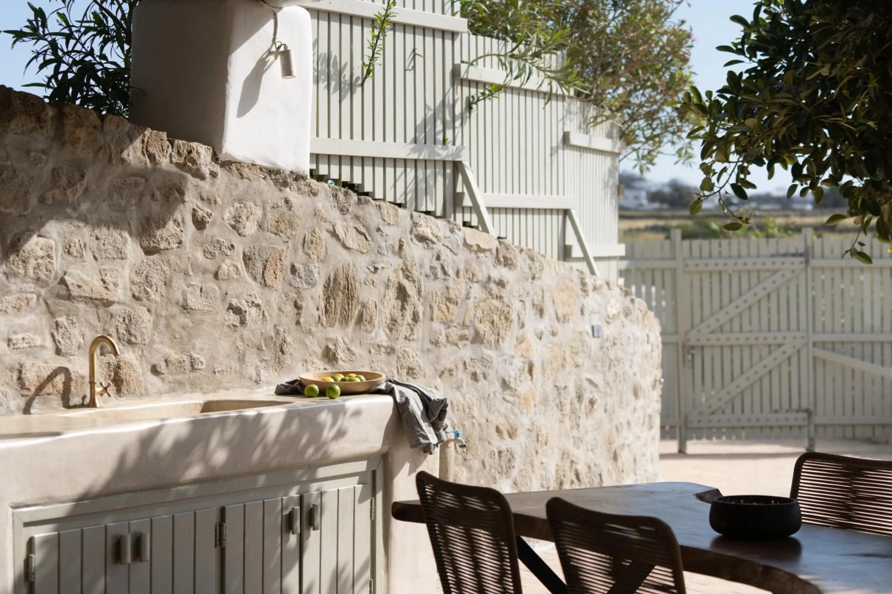 Facade/entrance in Ikies of Mykonos