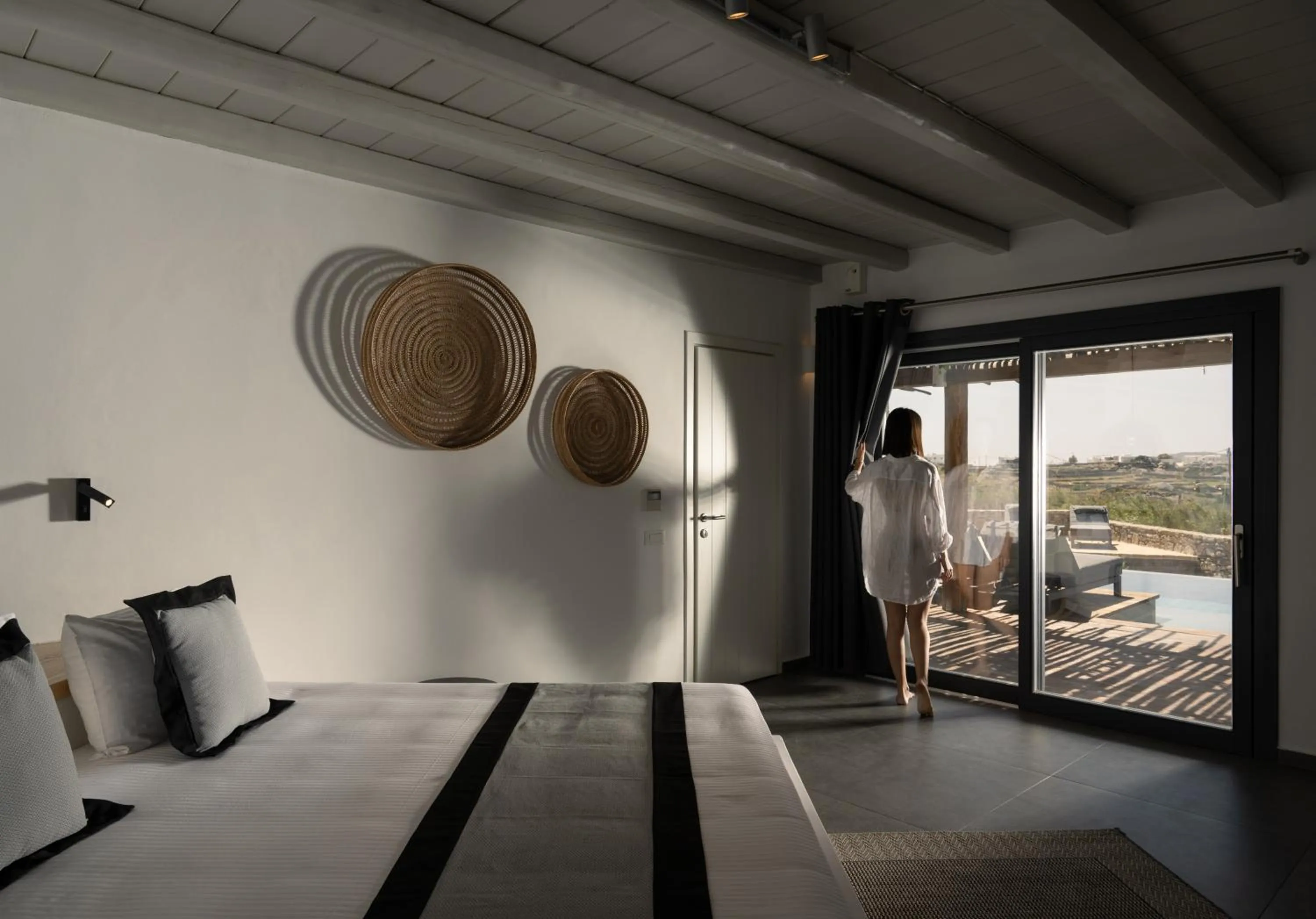 Bedroom in Ikies of Mykonos