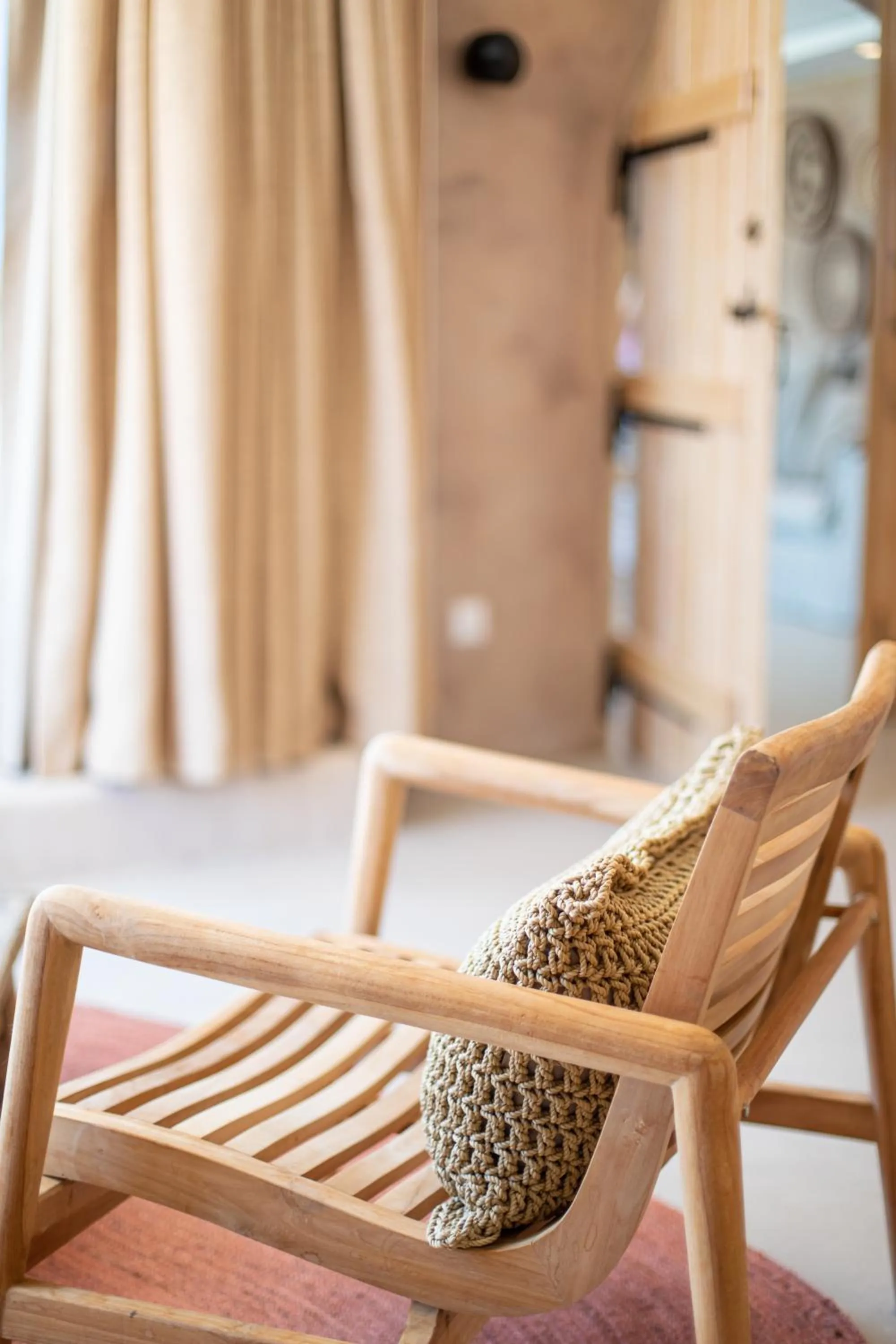 Seating area in Ikies of Mykonos