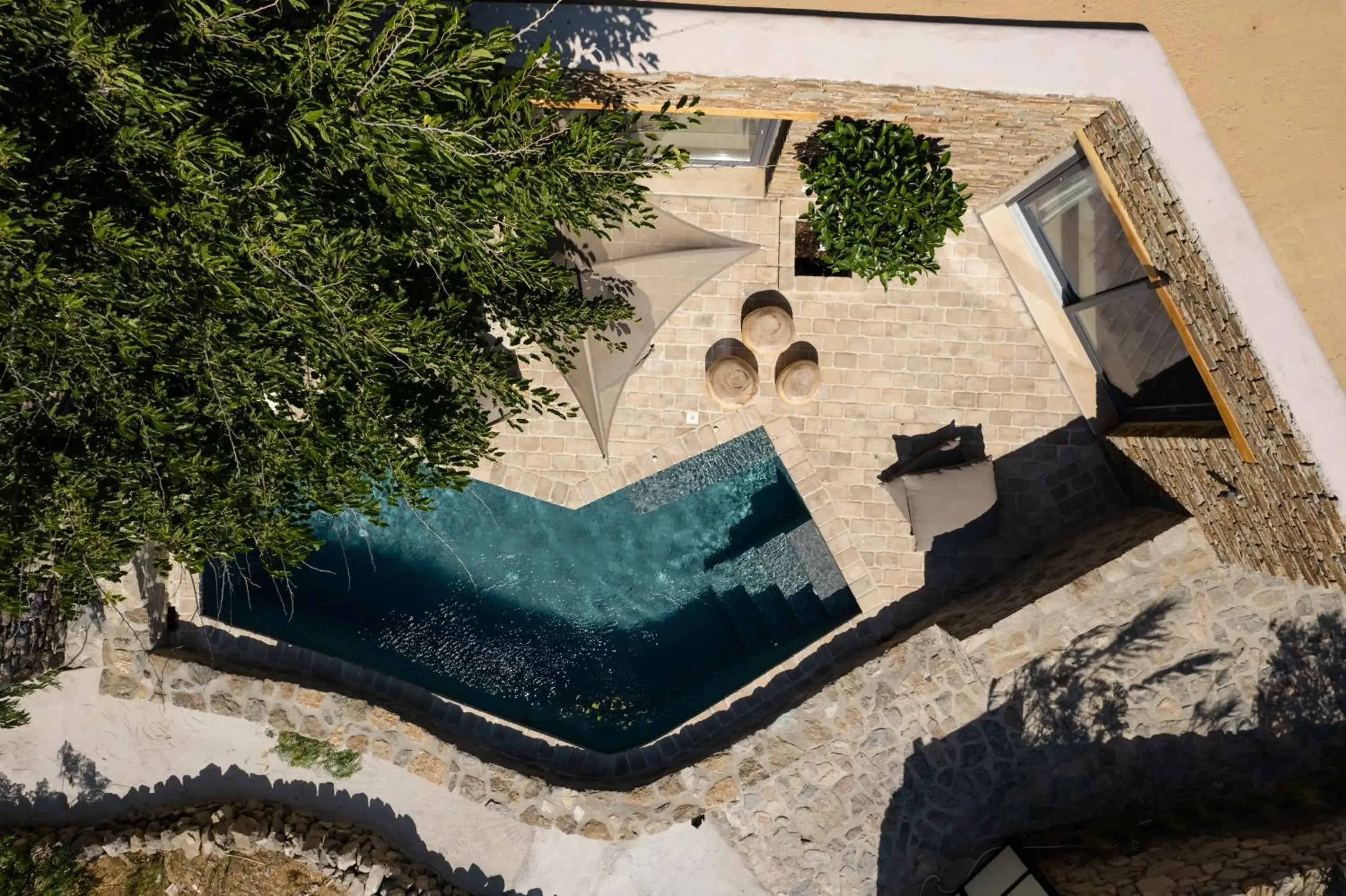 Deluxe Sea View Suite with Private Pool (Rhenia) in Ikies of Mykonos Deluxe Sea View Suite with Private Pool (Rhenia) in Ikies of Mykonos