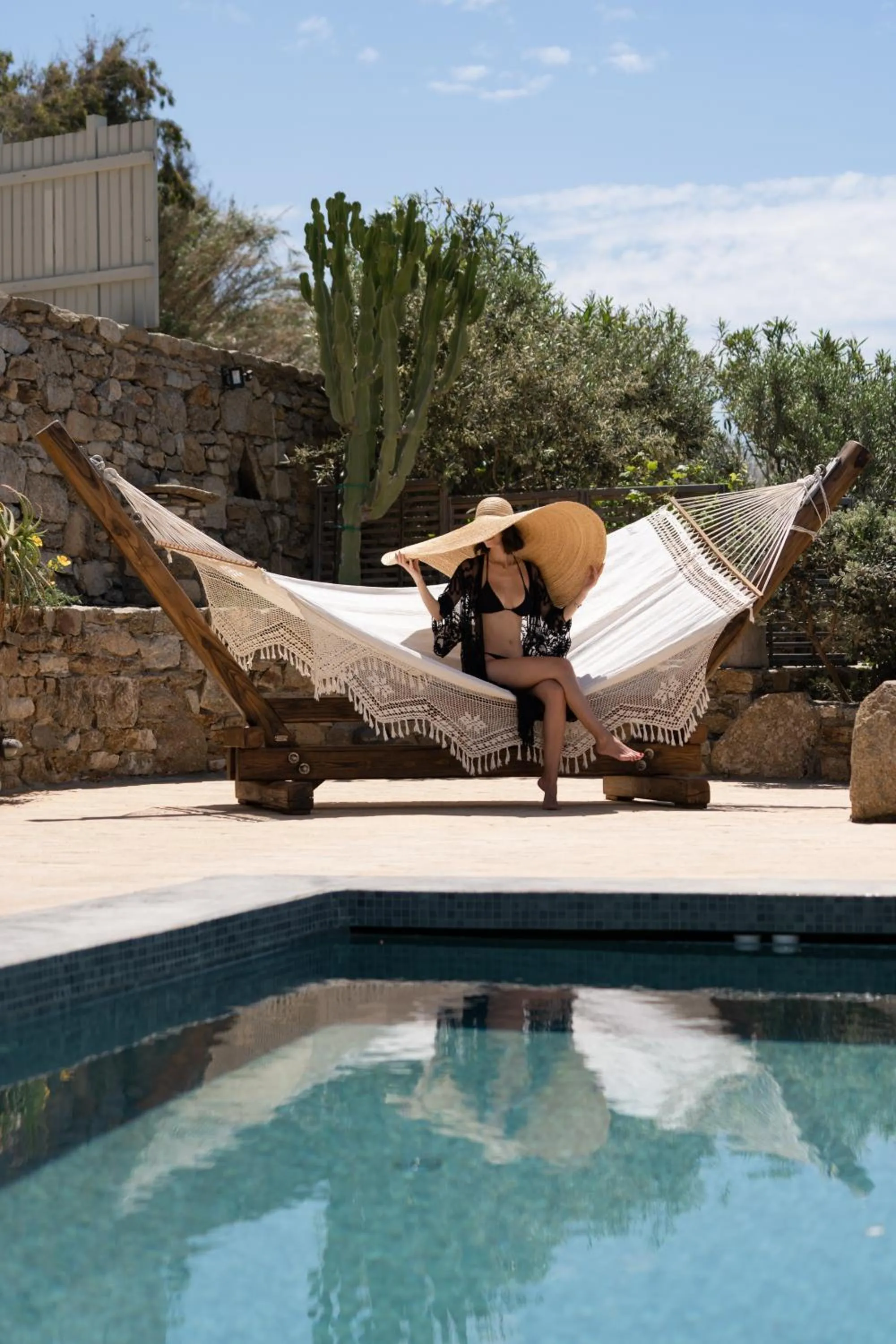 People in Ikies of Mykonos