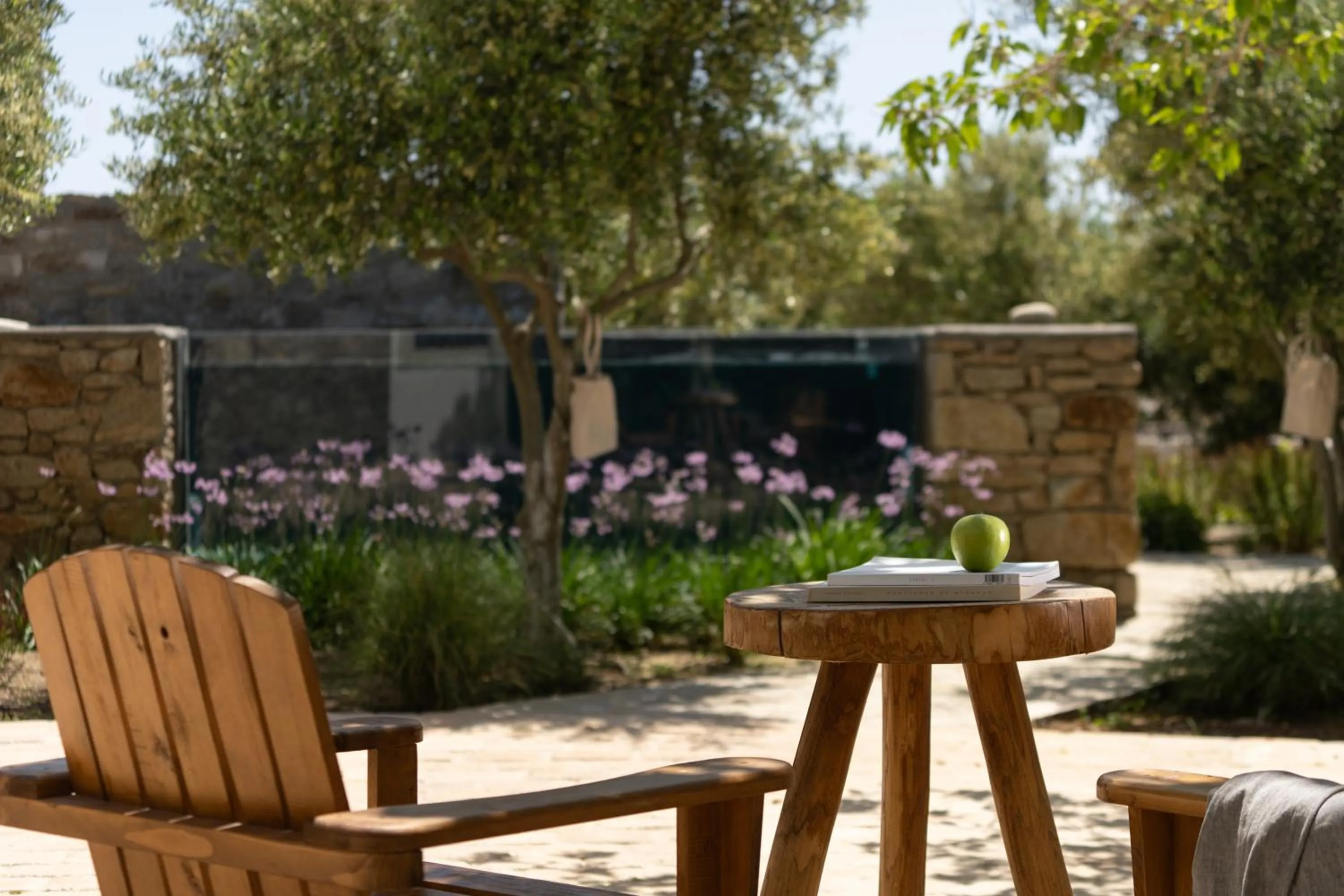 Balcony/Terrace in Ikies of Mykonos