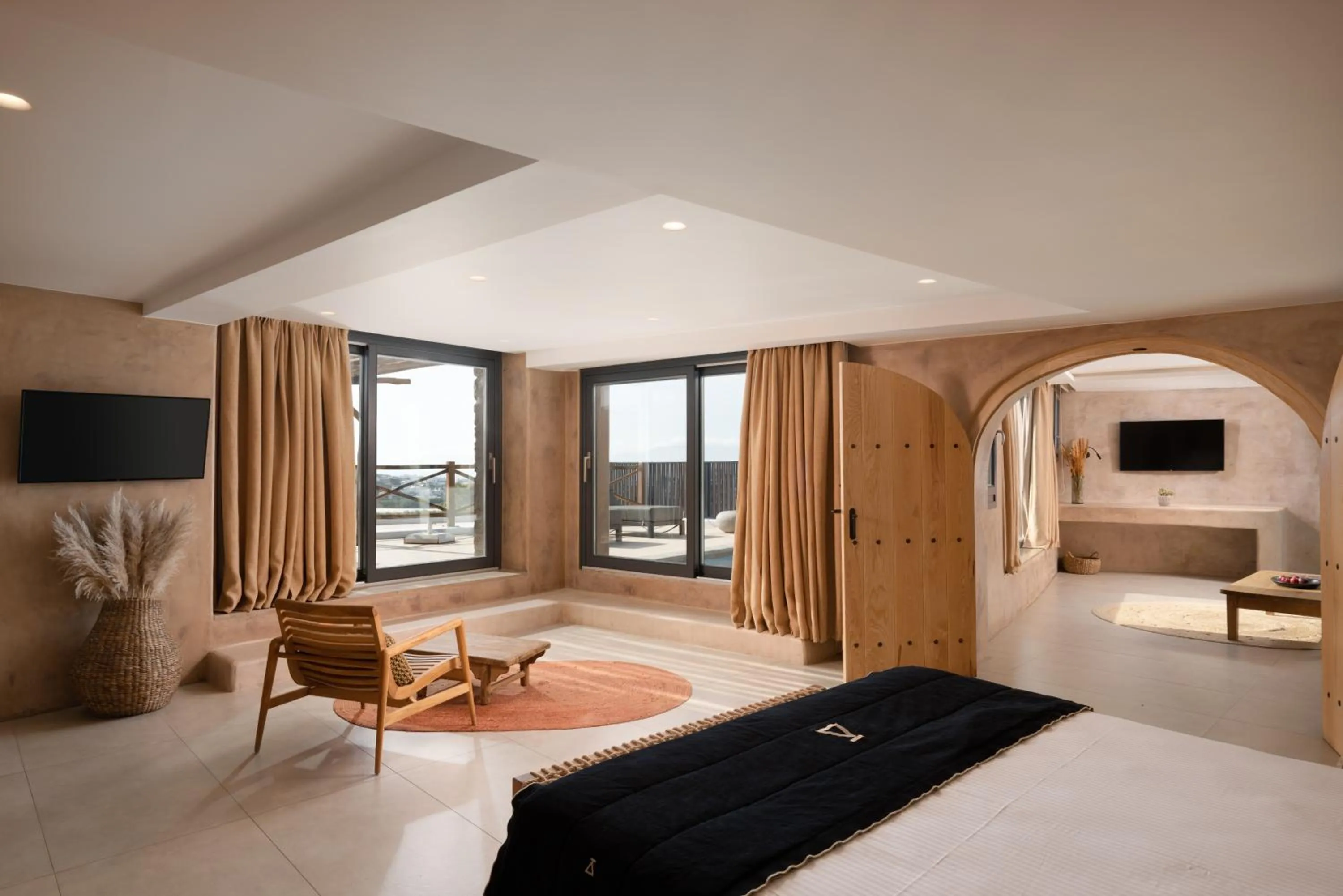 Natural landscape, Bed in Ikies of Mykonos