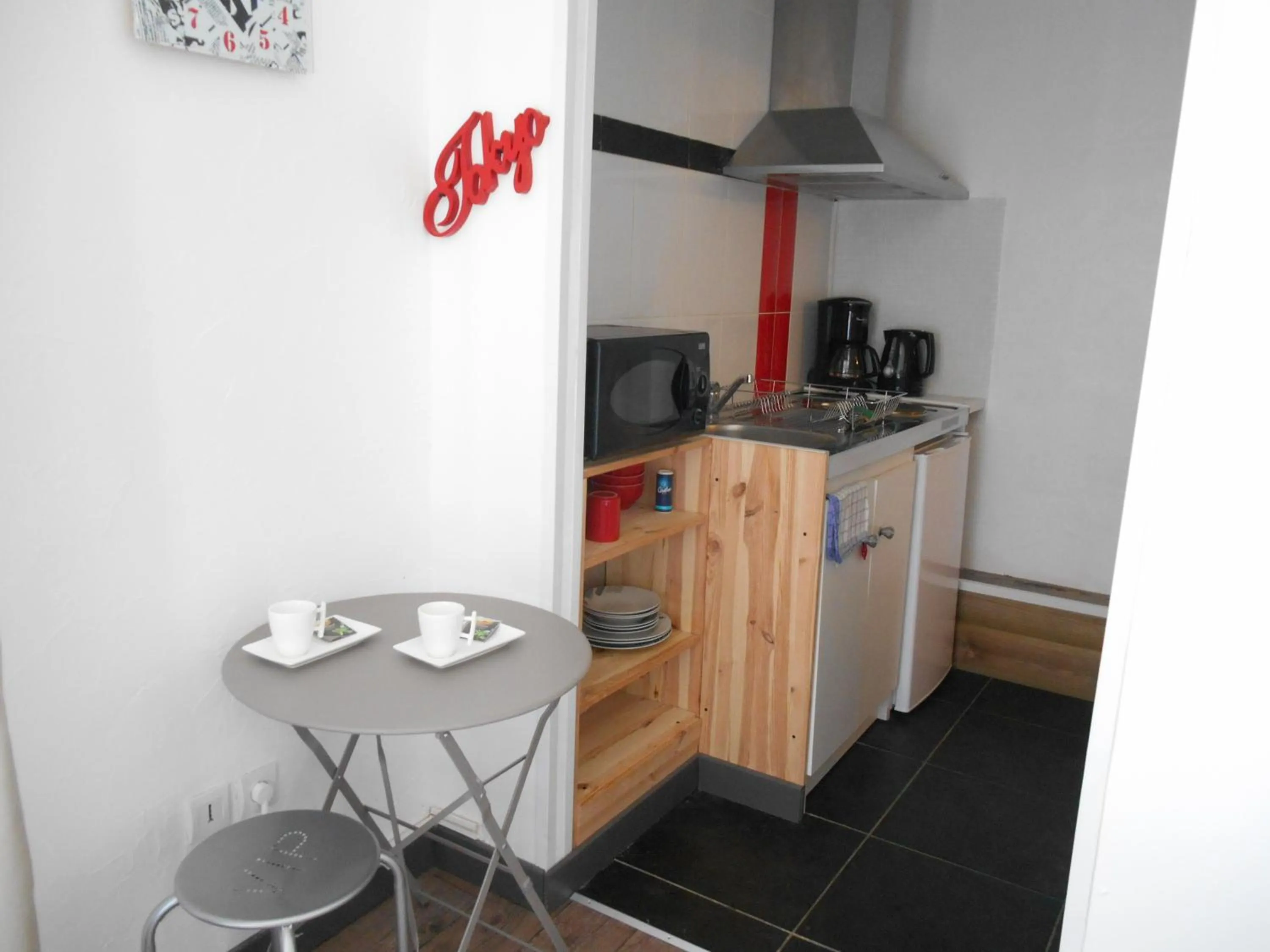 Kitchen or kitchenette in CosyStudio Site du Futuroscope