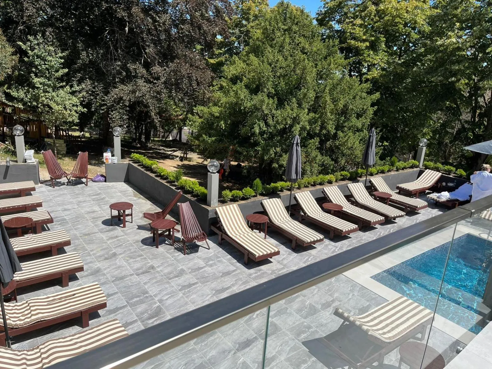 Pool view in The Residence Hotel & Cottages