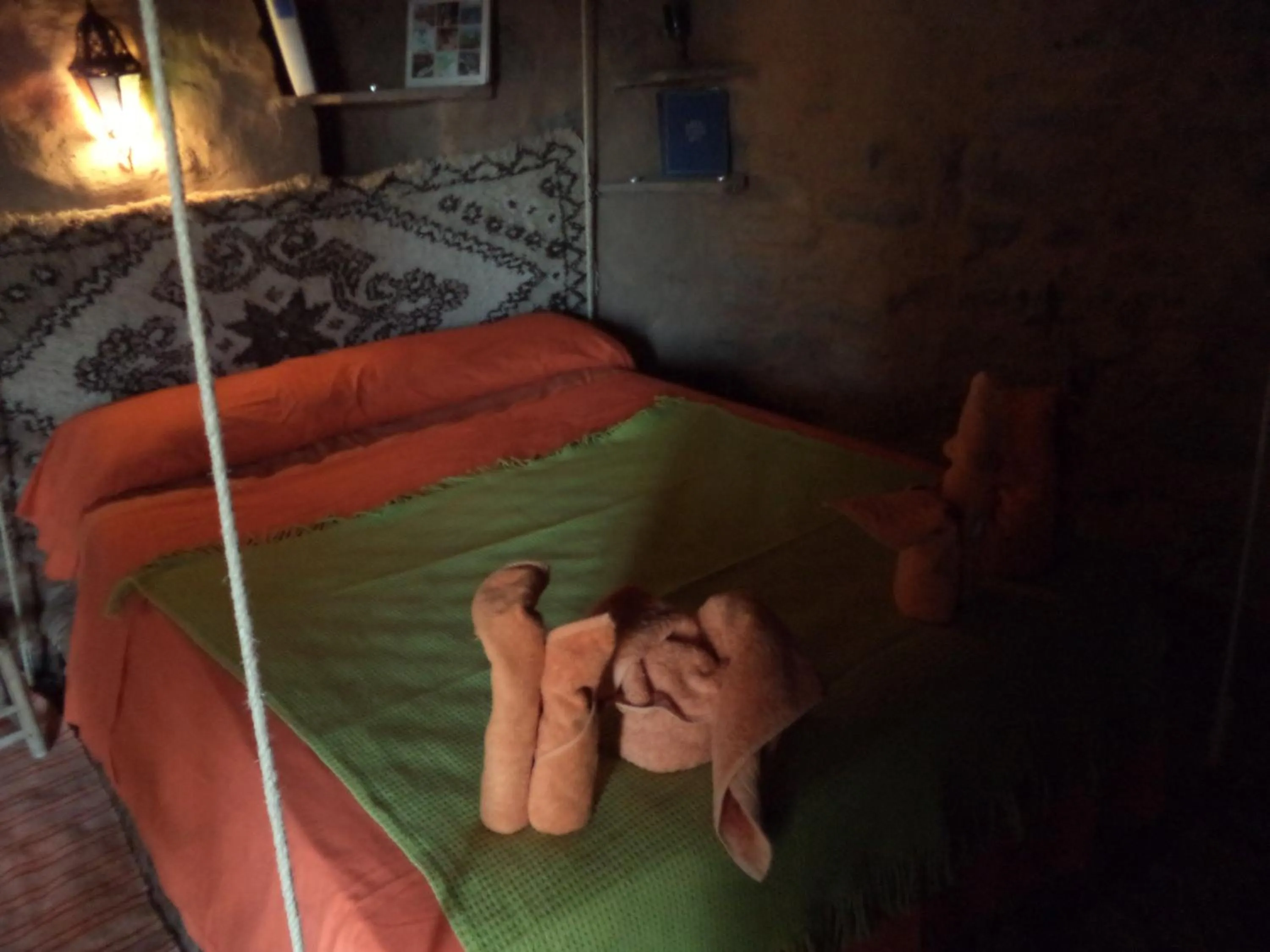 Bedroom in Maison Boutchrafine