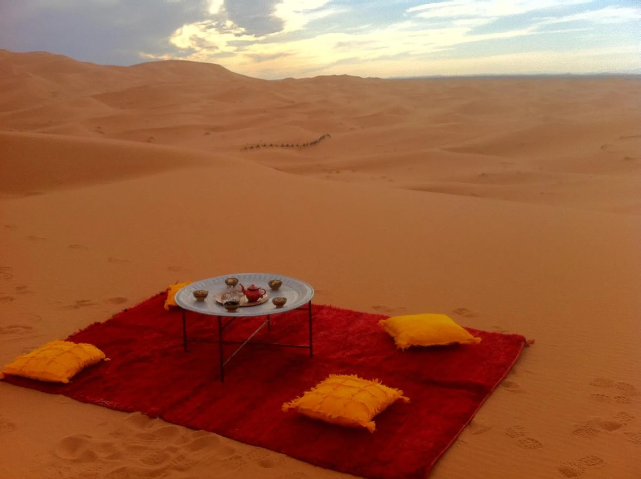 Landmark view in Maison Boutchrafine