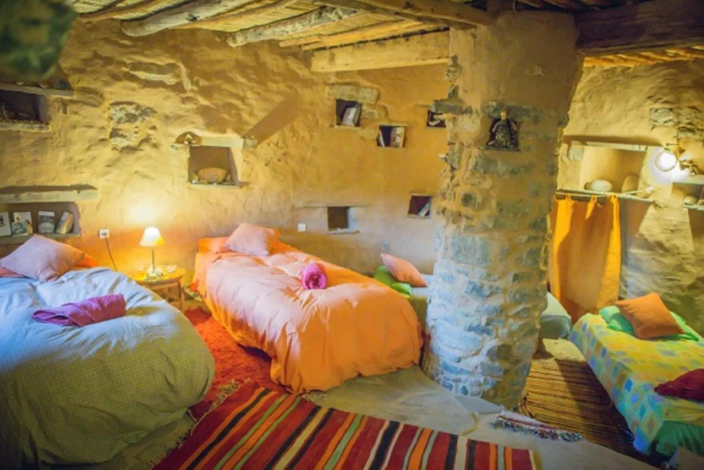 Photo of the whole room, Bed in Maison Boutchrafine