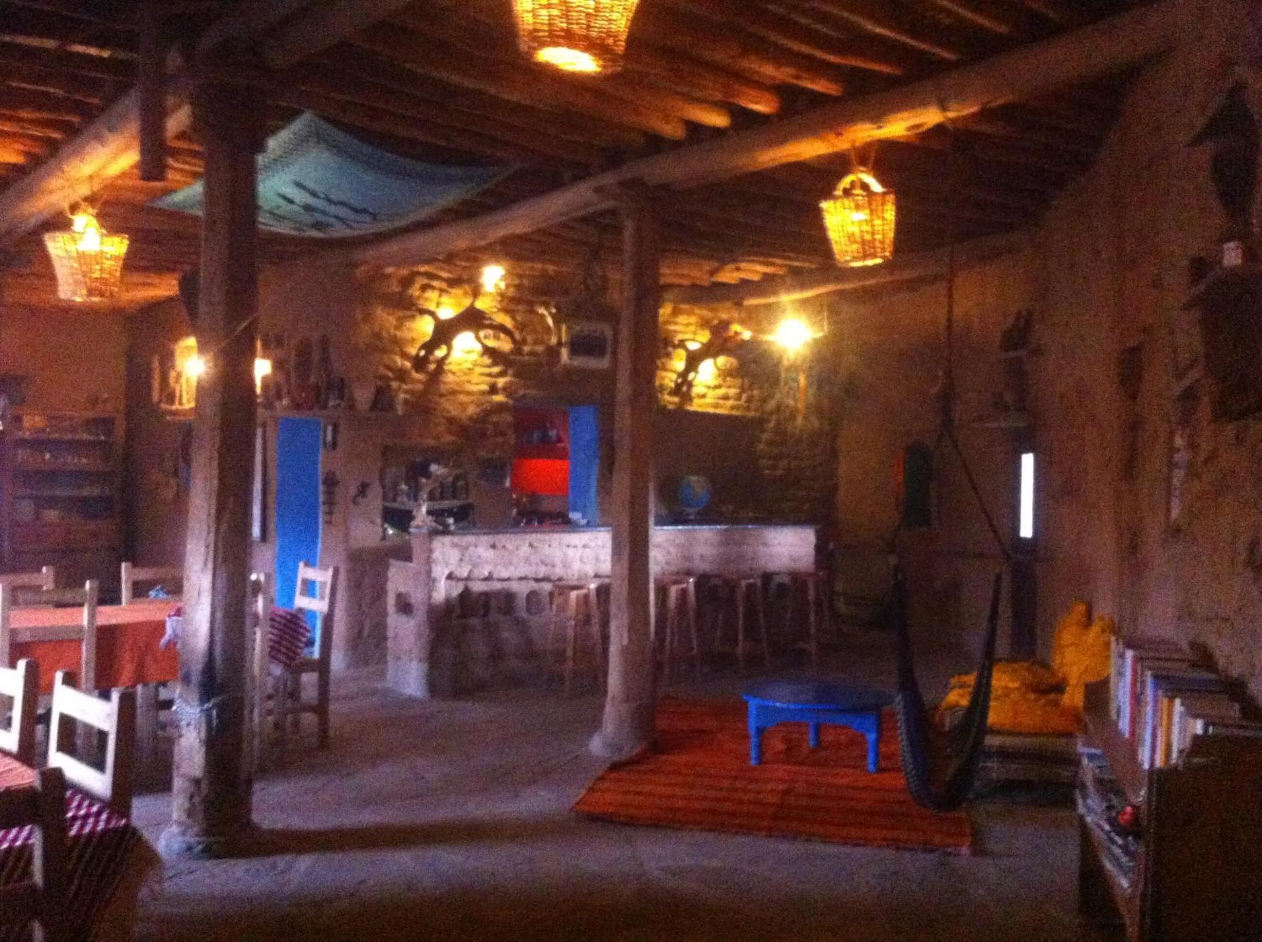 Lounge or bar, Bed in Maison Boutchrafine