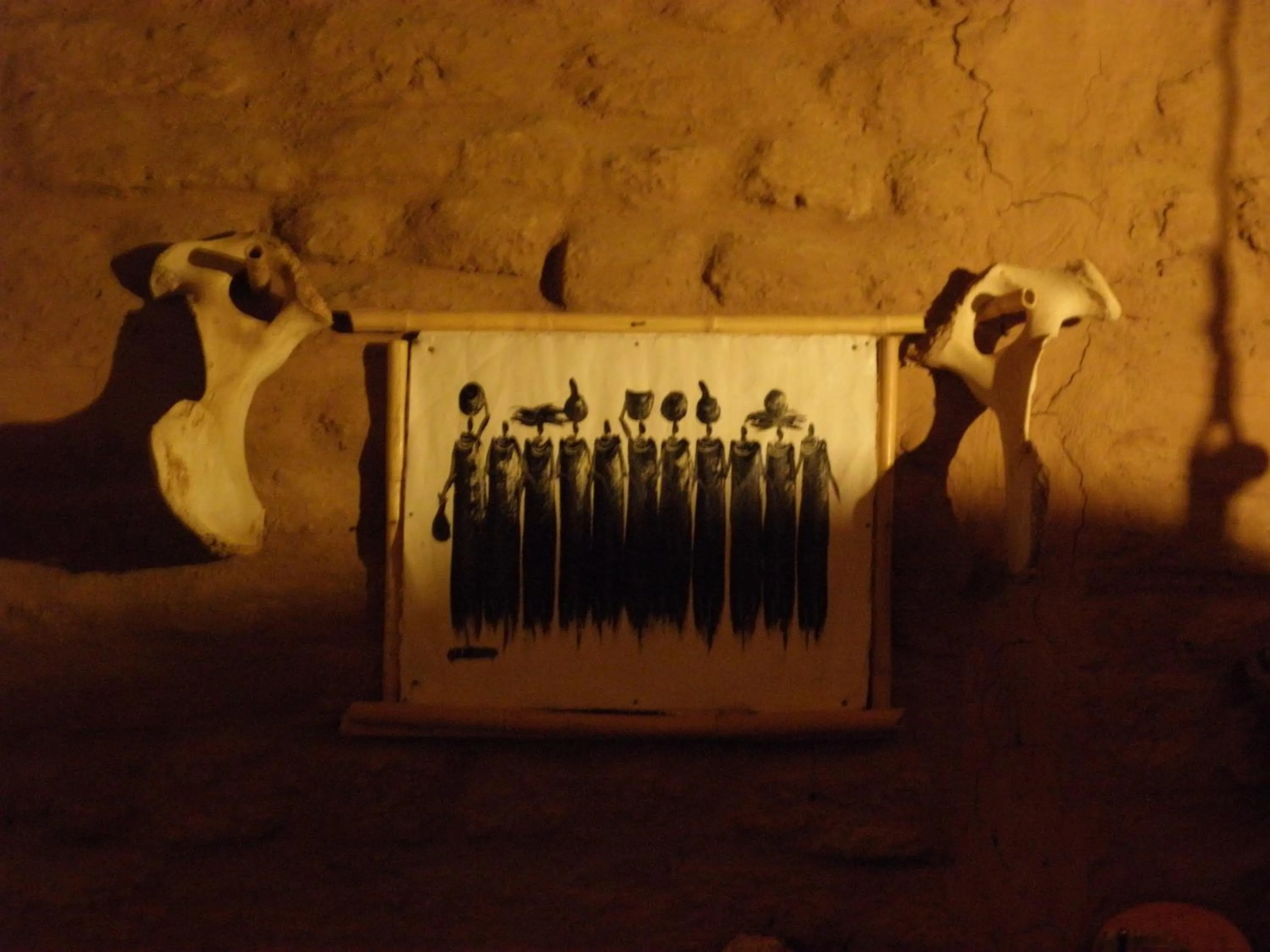 Lounge or bar in Maison Boutchrafine